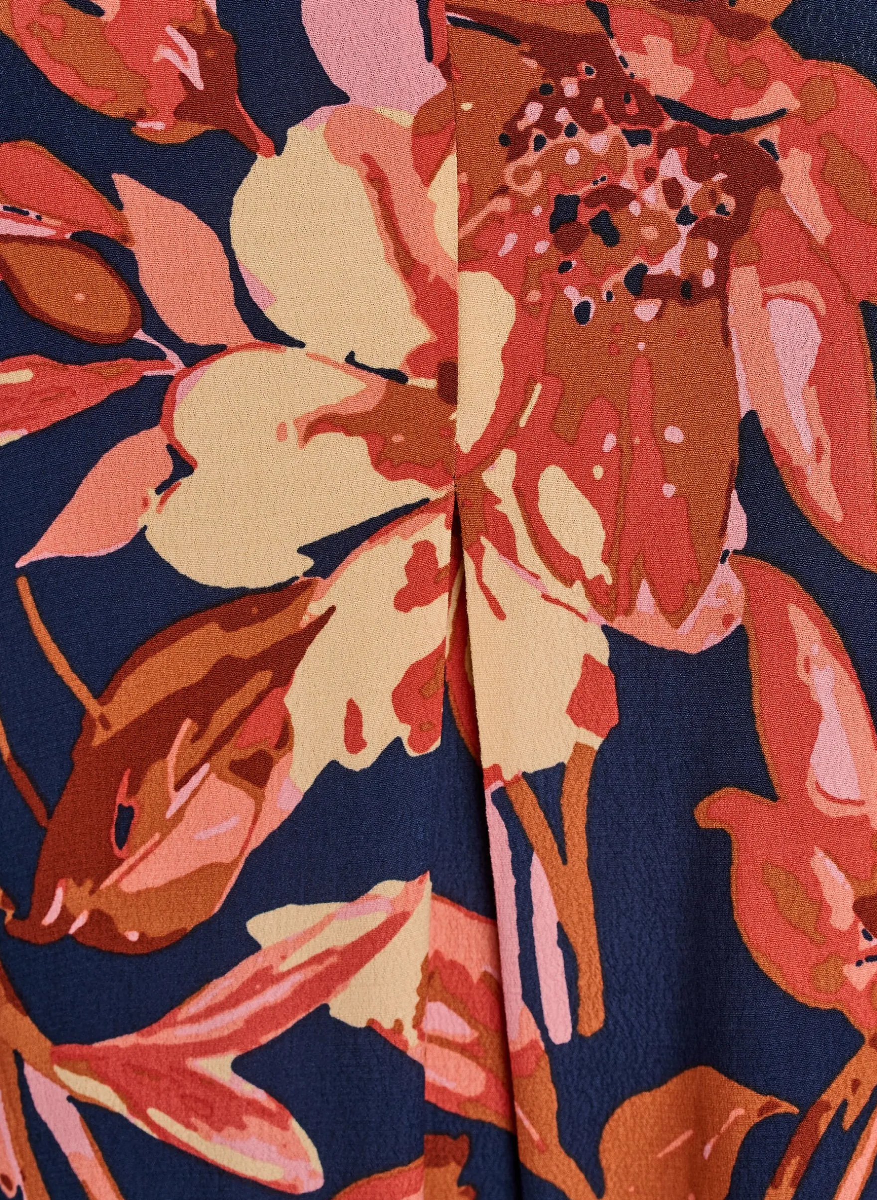 A-Linien-Kleid aus Viskose