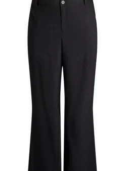 Anzughose mit hoher Taille und gerader Passform