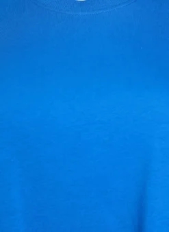 Basic-T-Shirt aus Baumwolle mit Rundhalsausschnitt