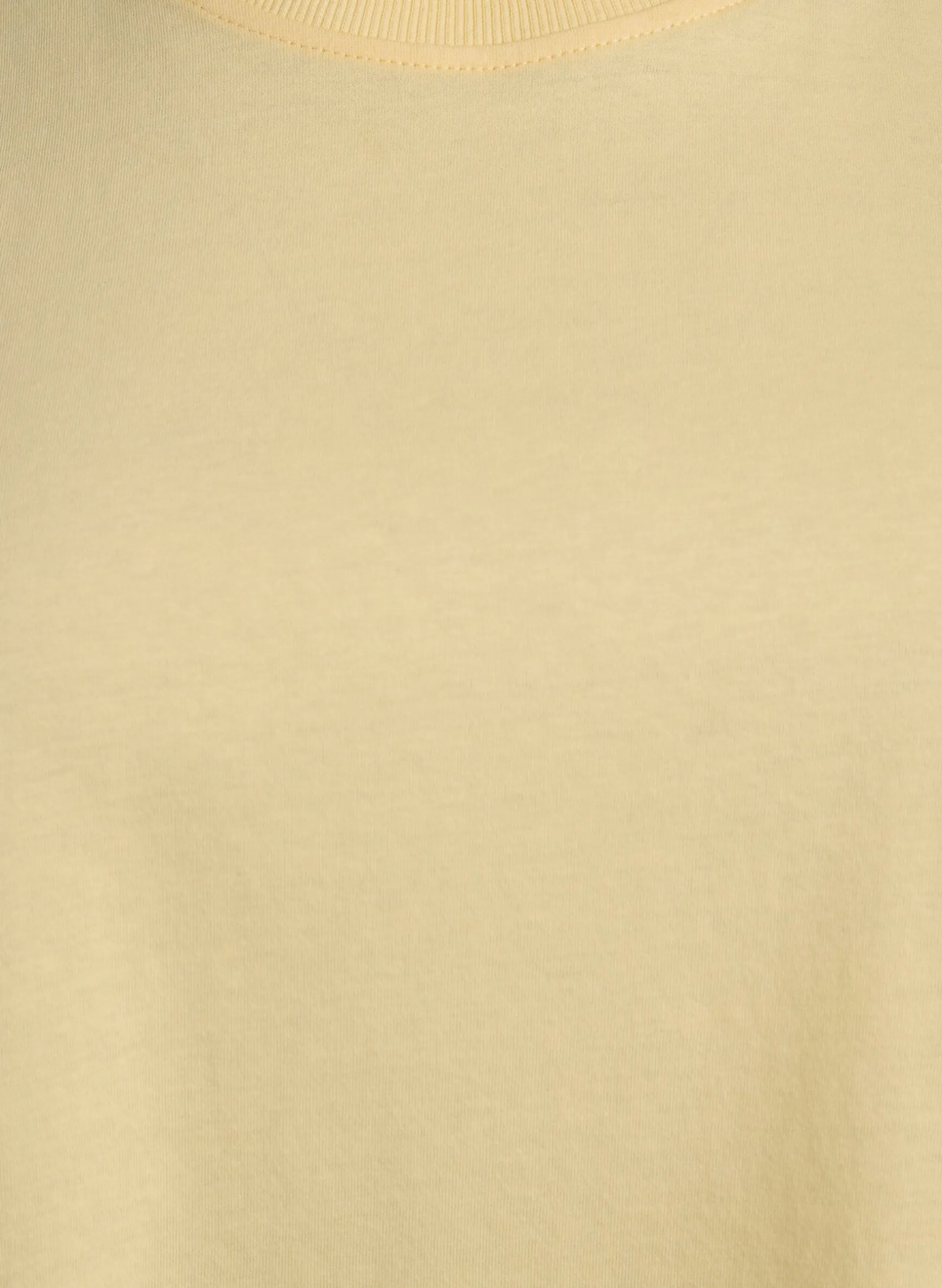 Basic-T-Shirt aus Baumwolle mit Rundhalsausschnitt