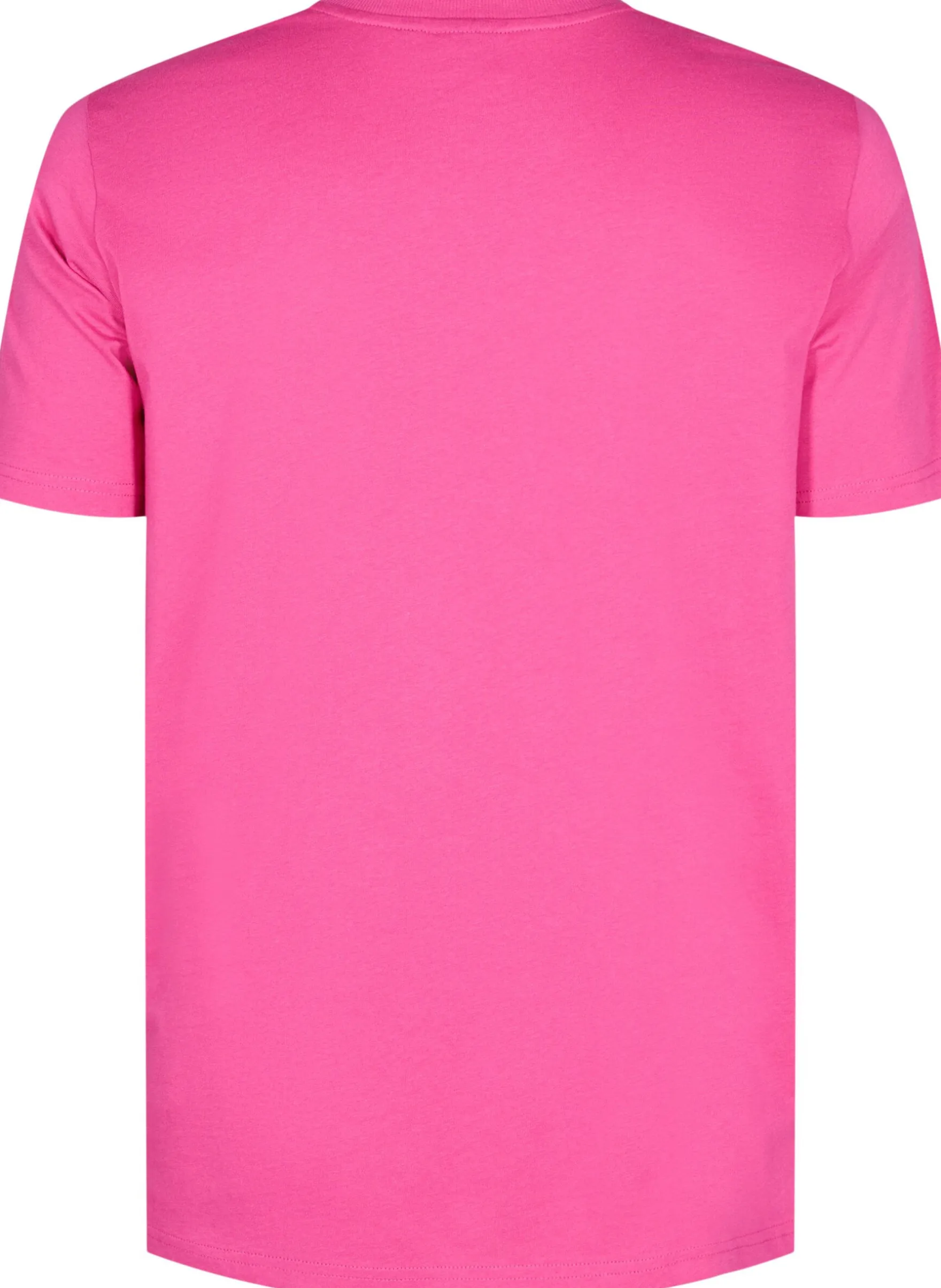 Basic-T-Shirt aus Baumwolle mit Rundhalsausschnitt