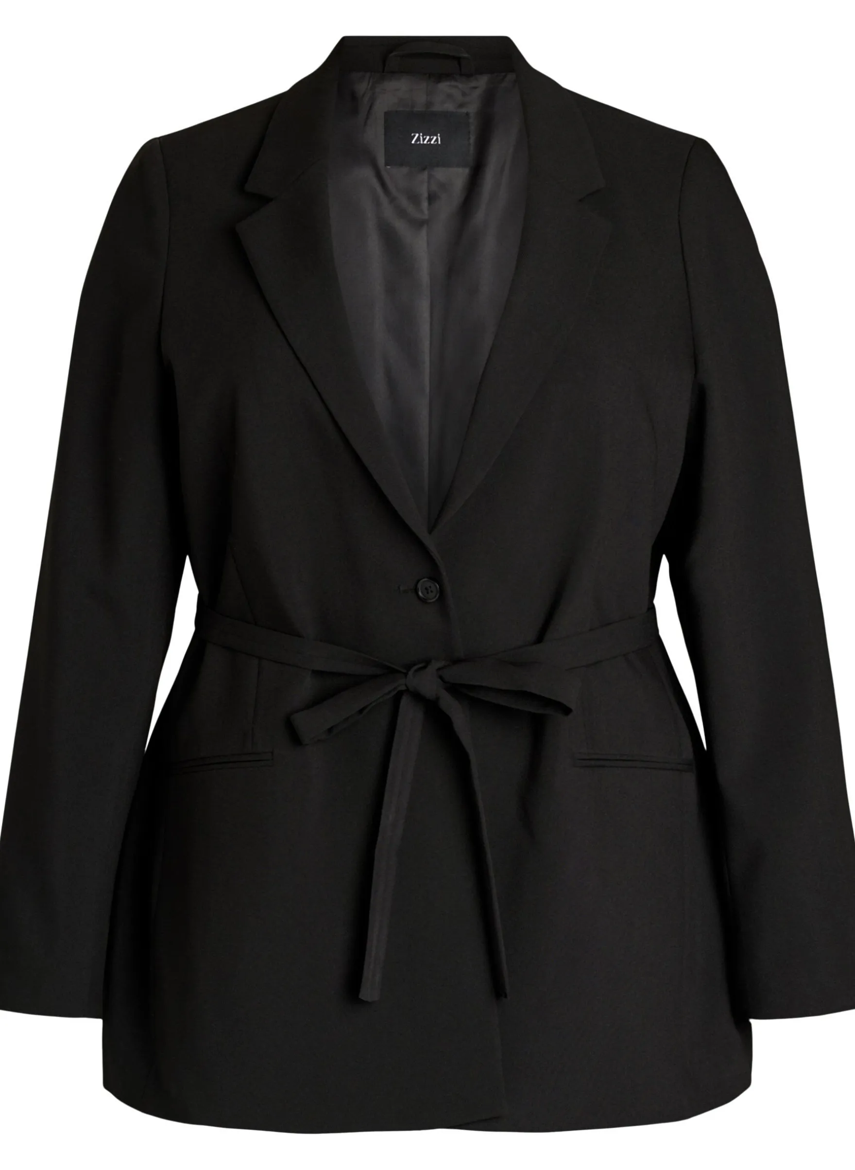 Blazer mit abnehmbarem Bindegürtel