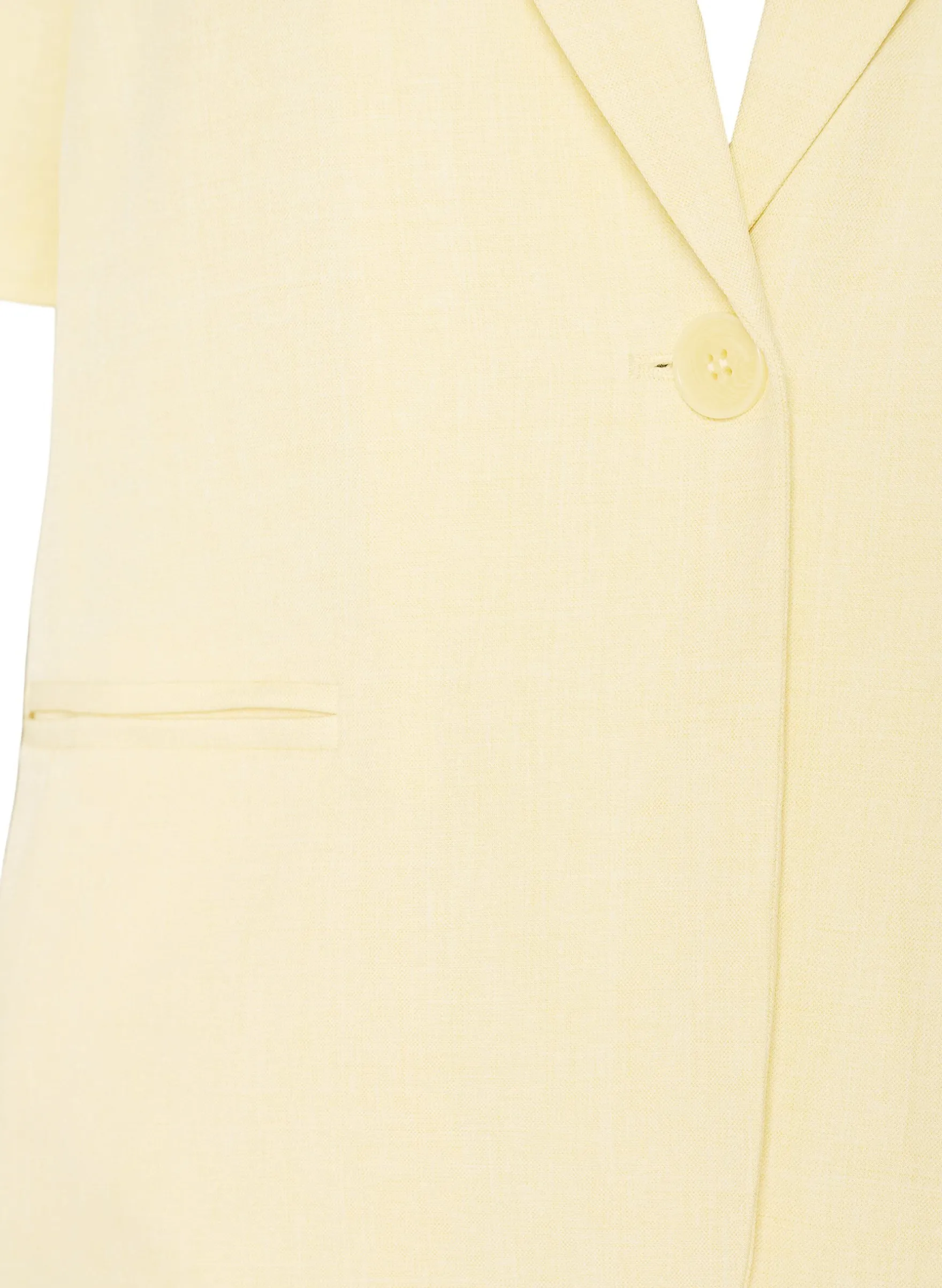 Blazer mit kurzen Ärmeln und Revers