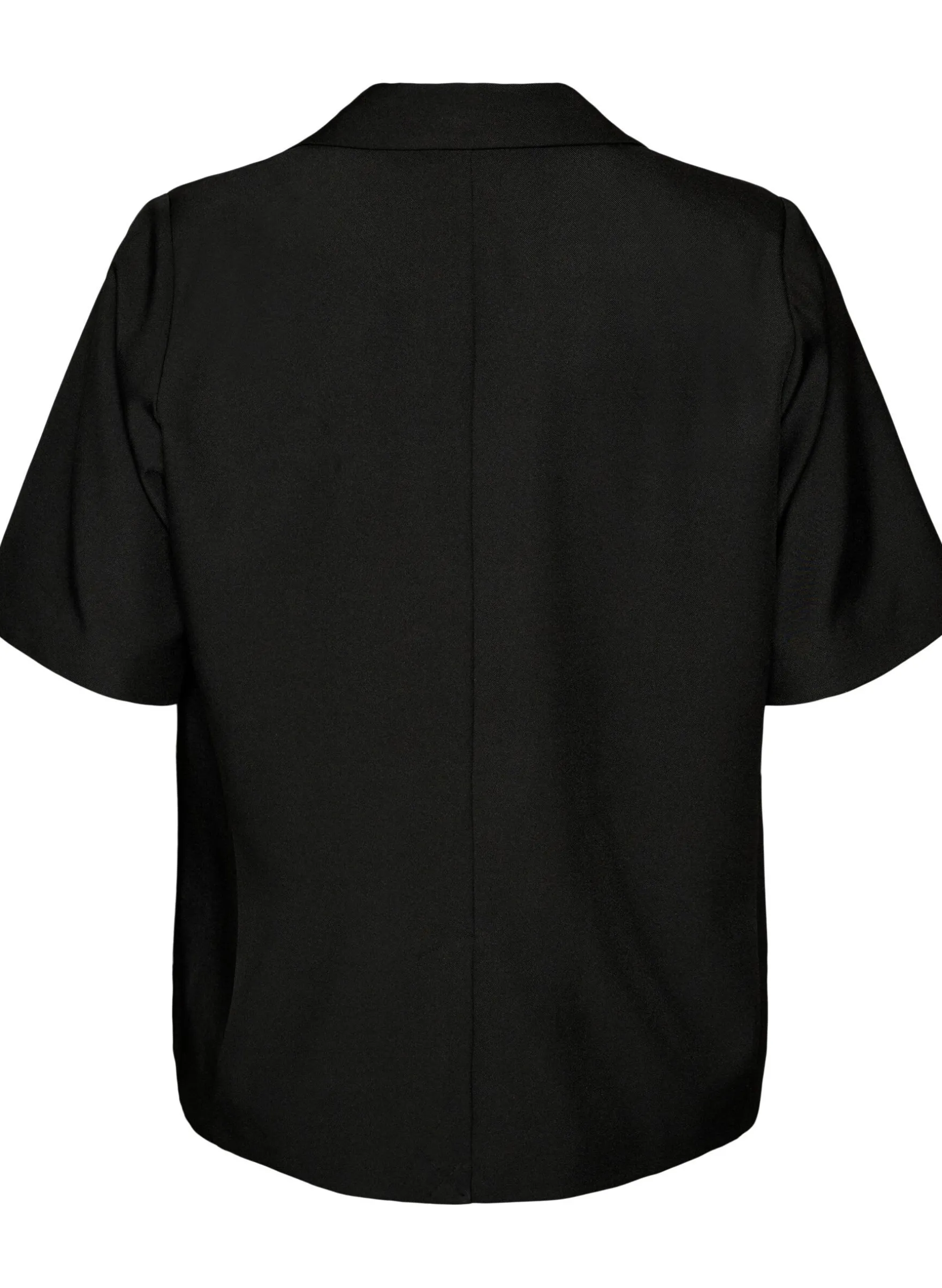 Blazer mit kurzen Ärmeln und Revers