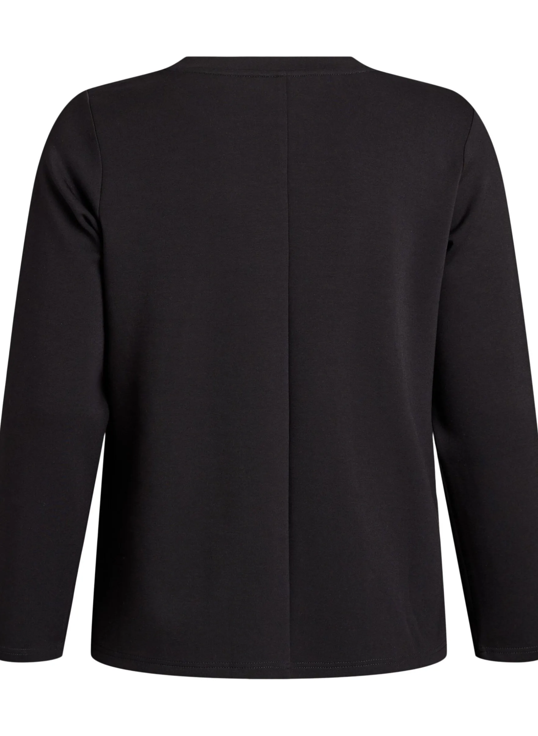 Bluse aus Jersey mit Rundhalsausschnitt