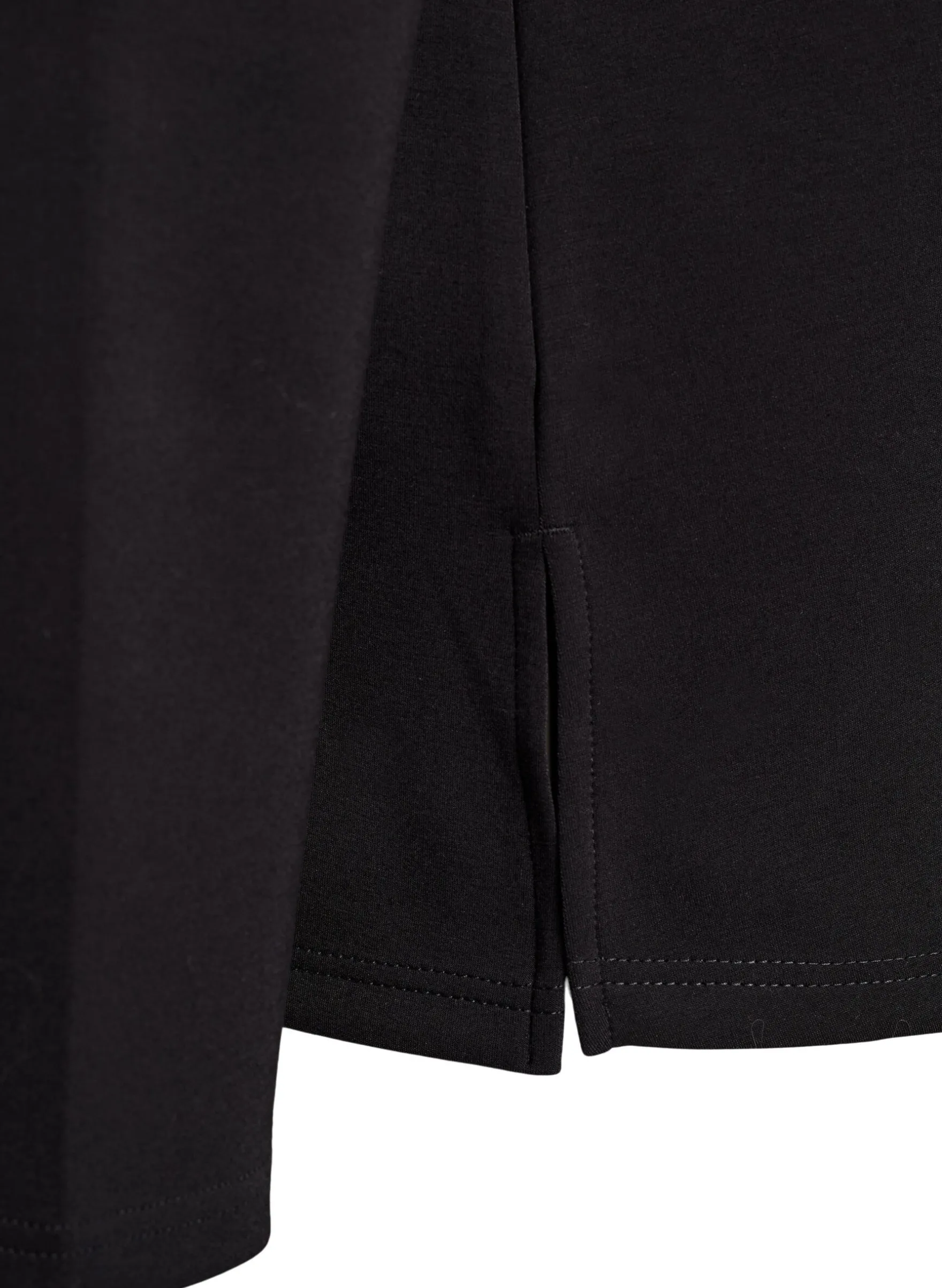 Bluse aus Jersey mit Rundhalsausschnitt