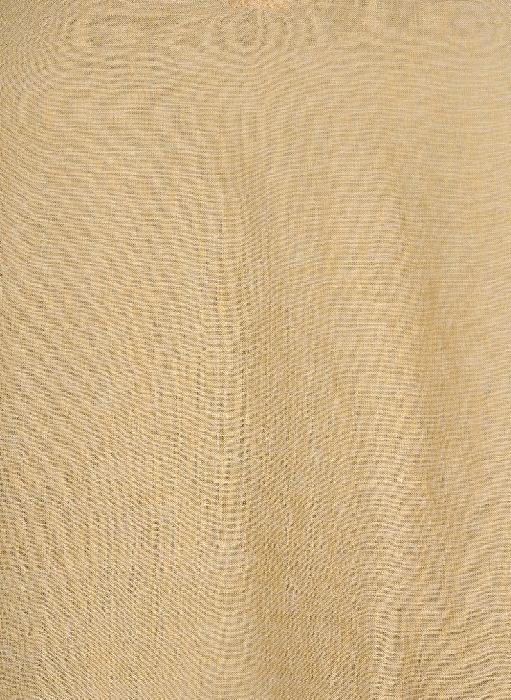 Bluse aus Leinen und Viskose mit 1/2-Ärmeln
