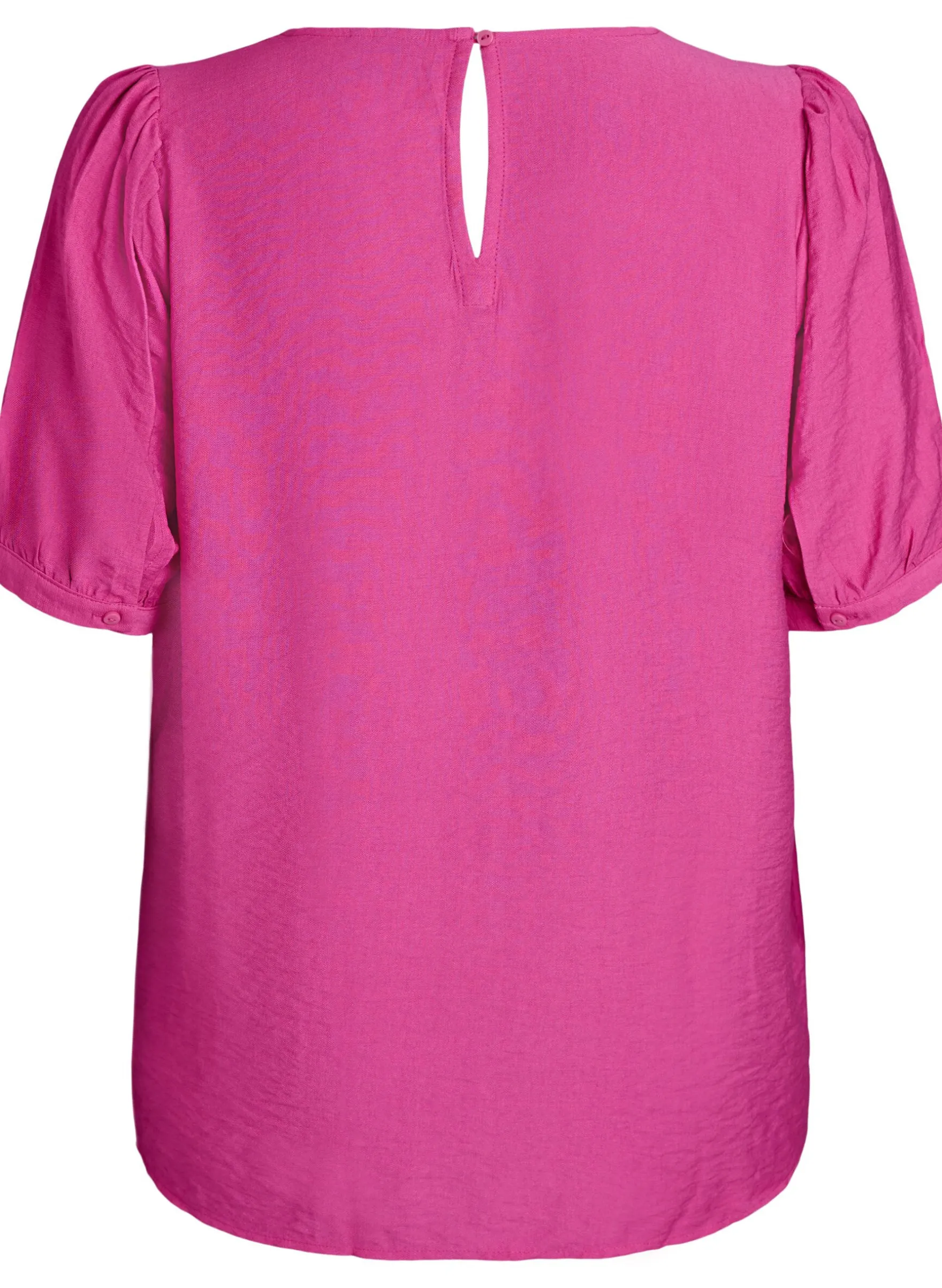 Bluse aus Viskose mit halben Ärmeln