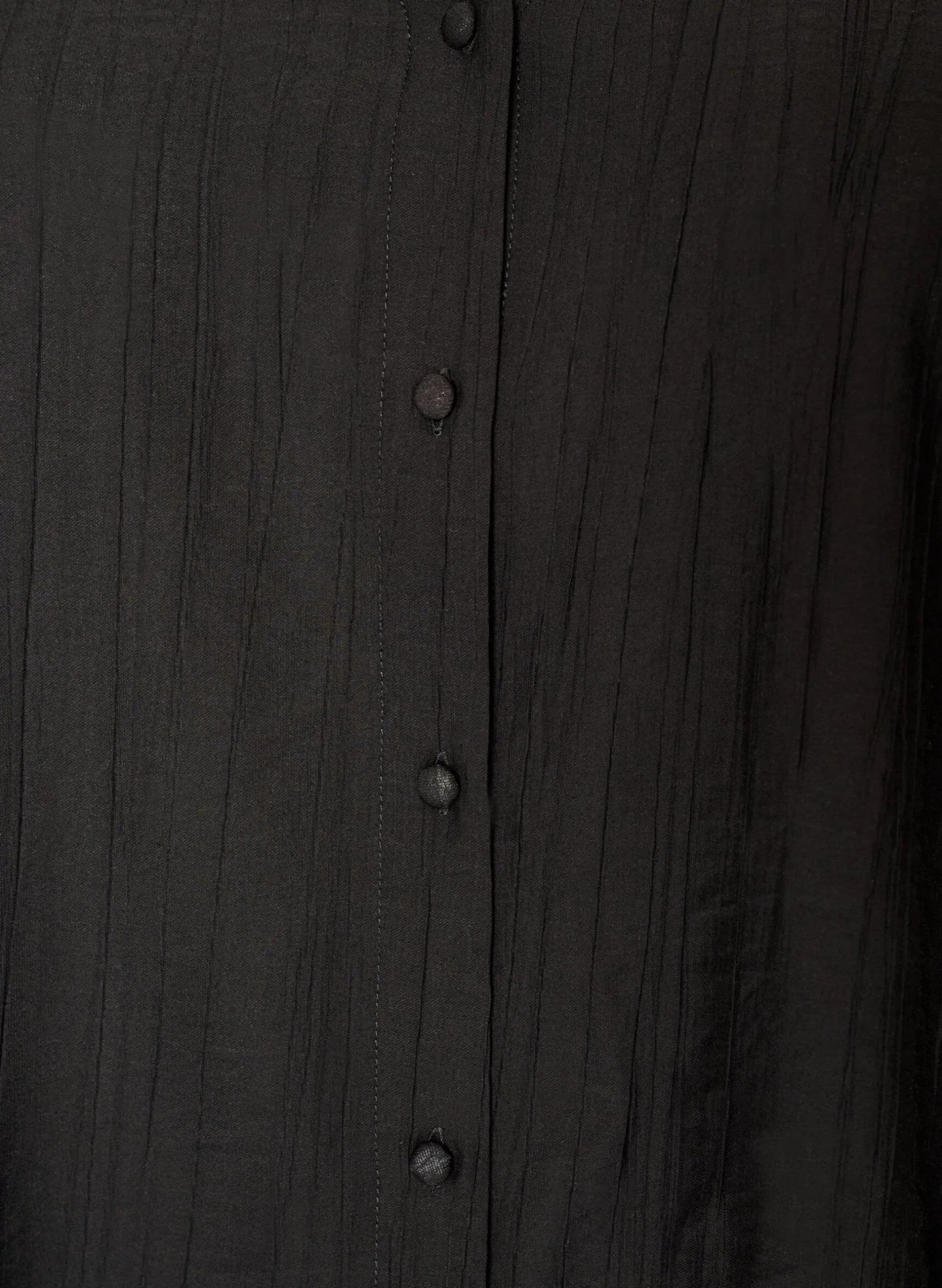 Bluse aus Viskose mit Knöpfen und Struktur