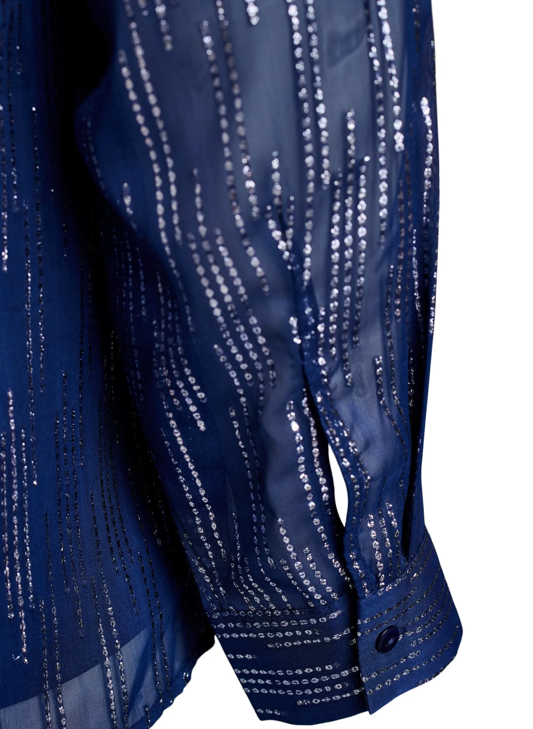 Bluse mit glitzerndem Muster