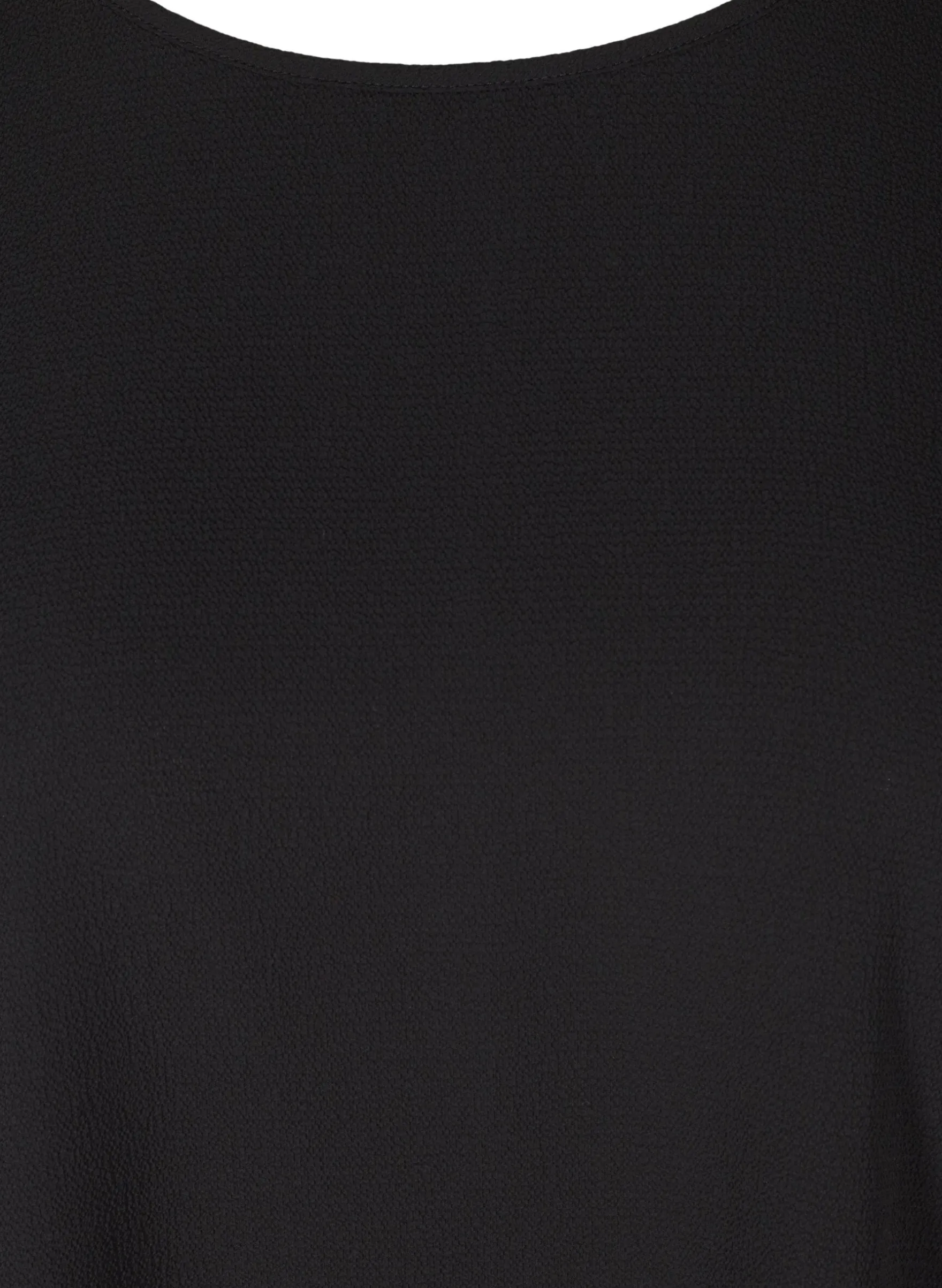 Bluse mit kurzen Ärmeln und Rundhalsausschnitt