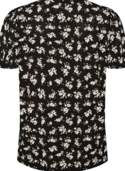 Bluse mit langen Ärmeln und geblümtem Print