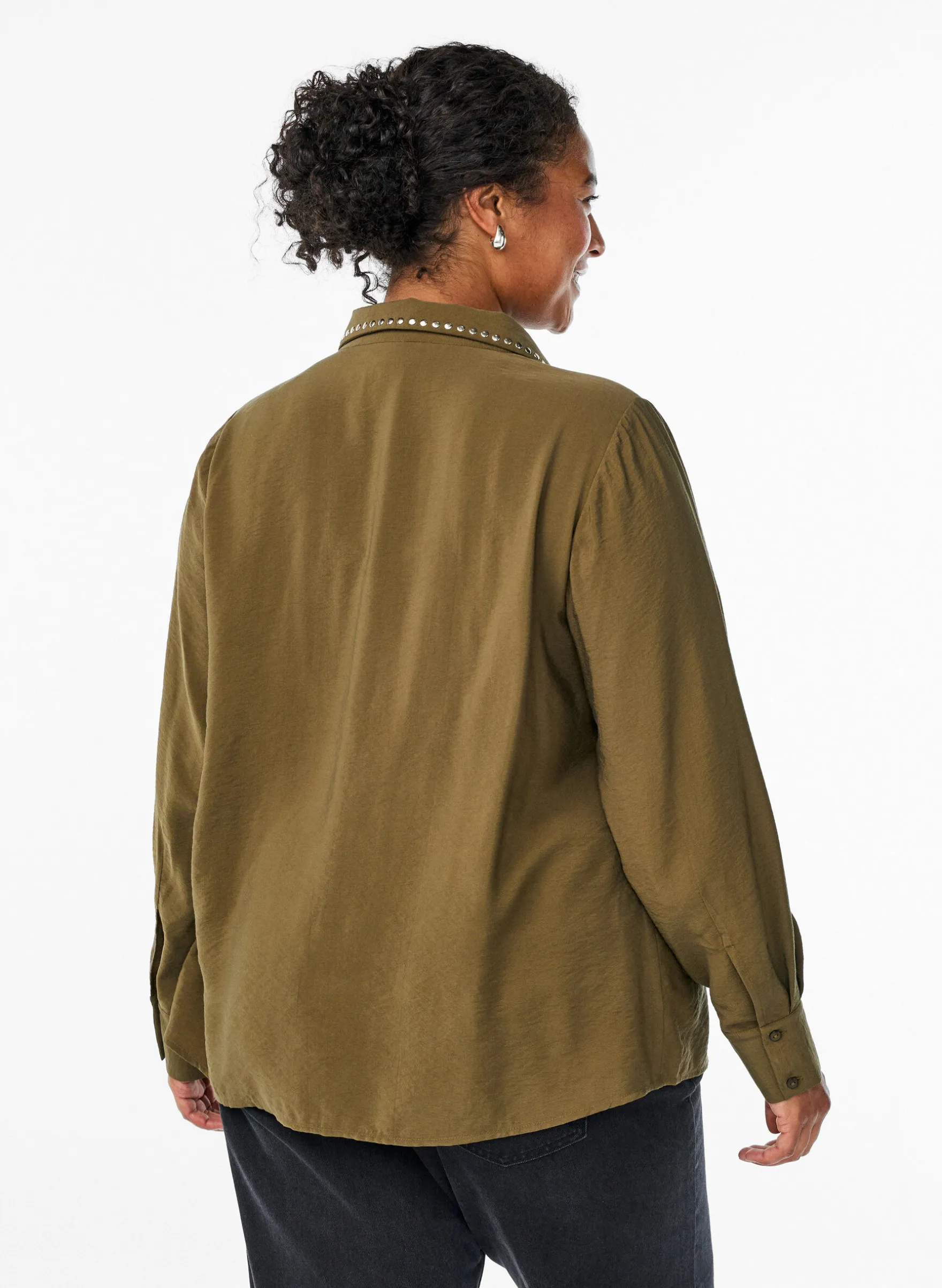 Bluse mit Nieten