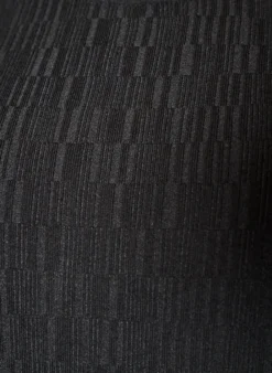 Bluse mit Struktur und 3/4-Ärmeln