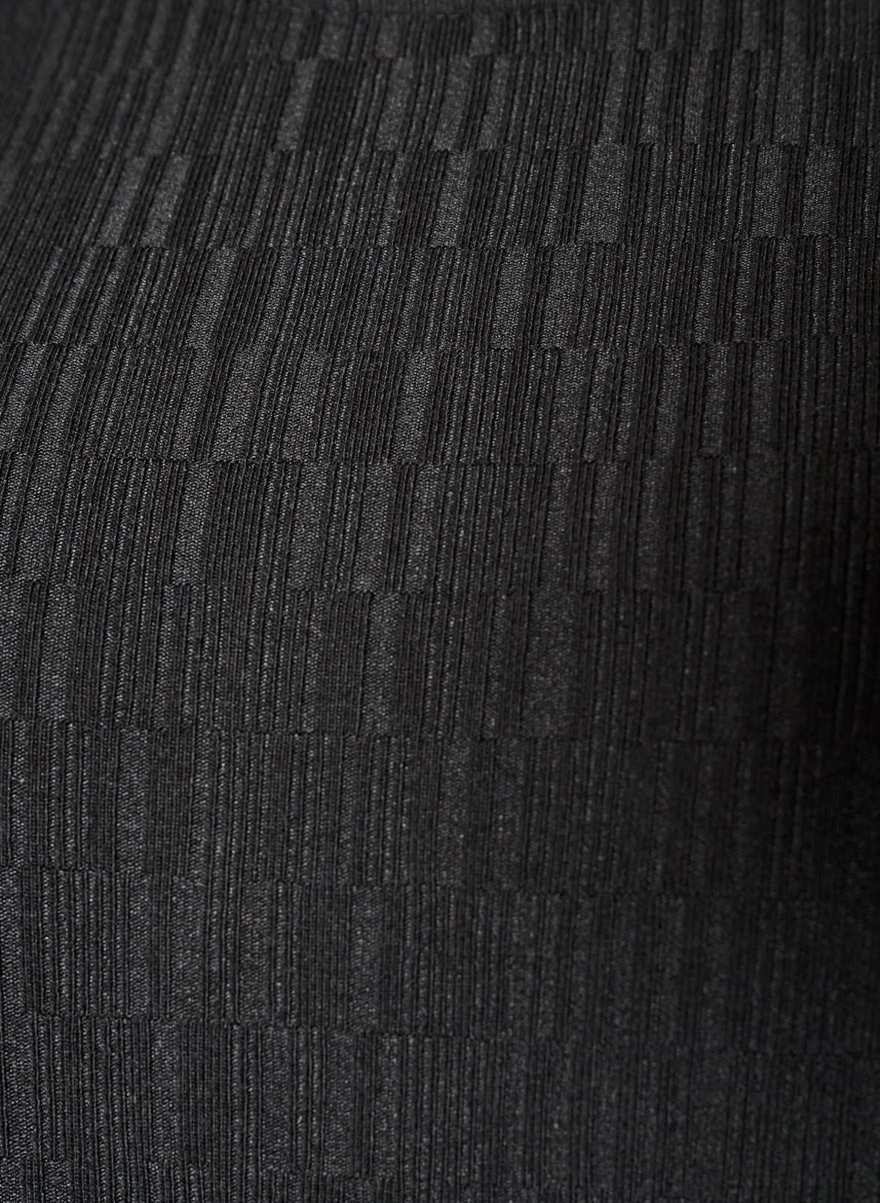 Bluse mit Struktur und 3/4-Ärmeln