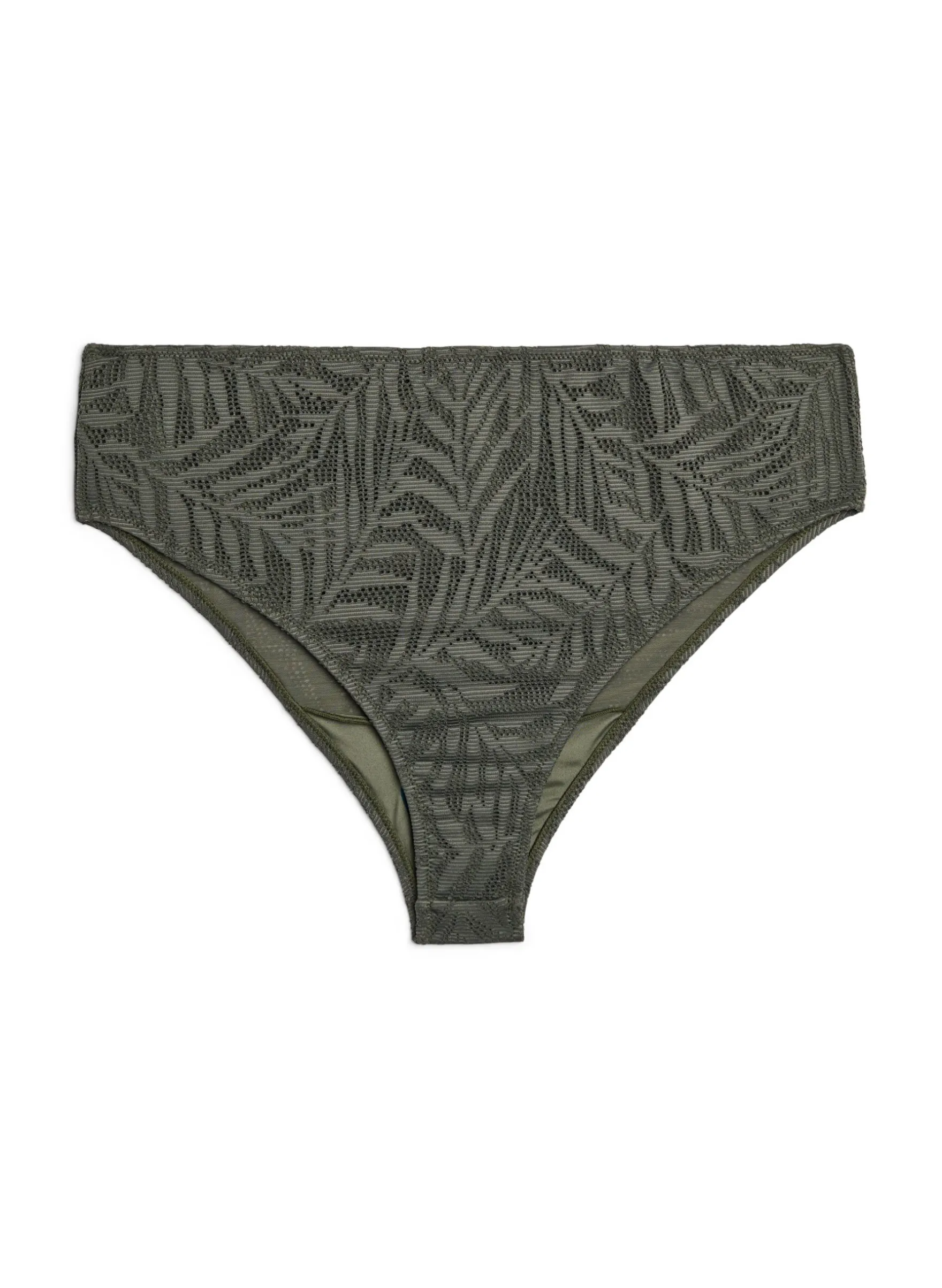 Brasilianischer Bikini-Slip aus strukturiertem Mesh