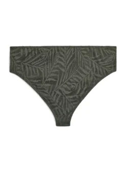 Brasilianischer Bikini-Slip aus strukturiertem Mesh