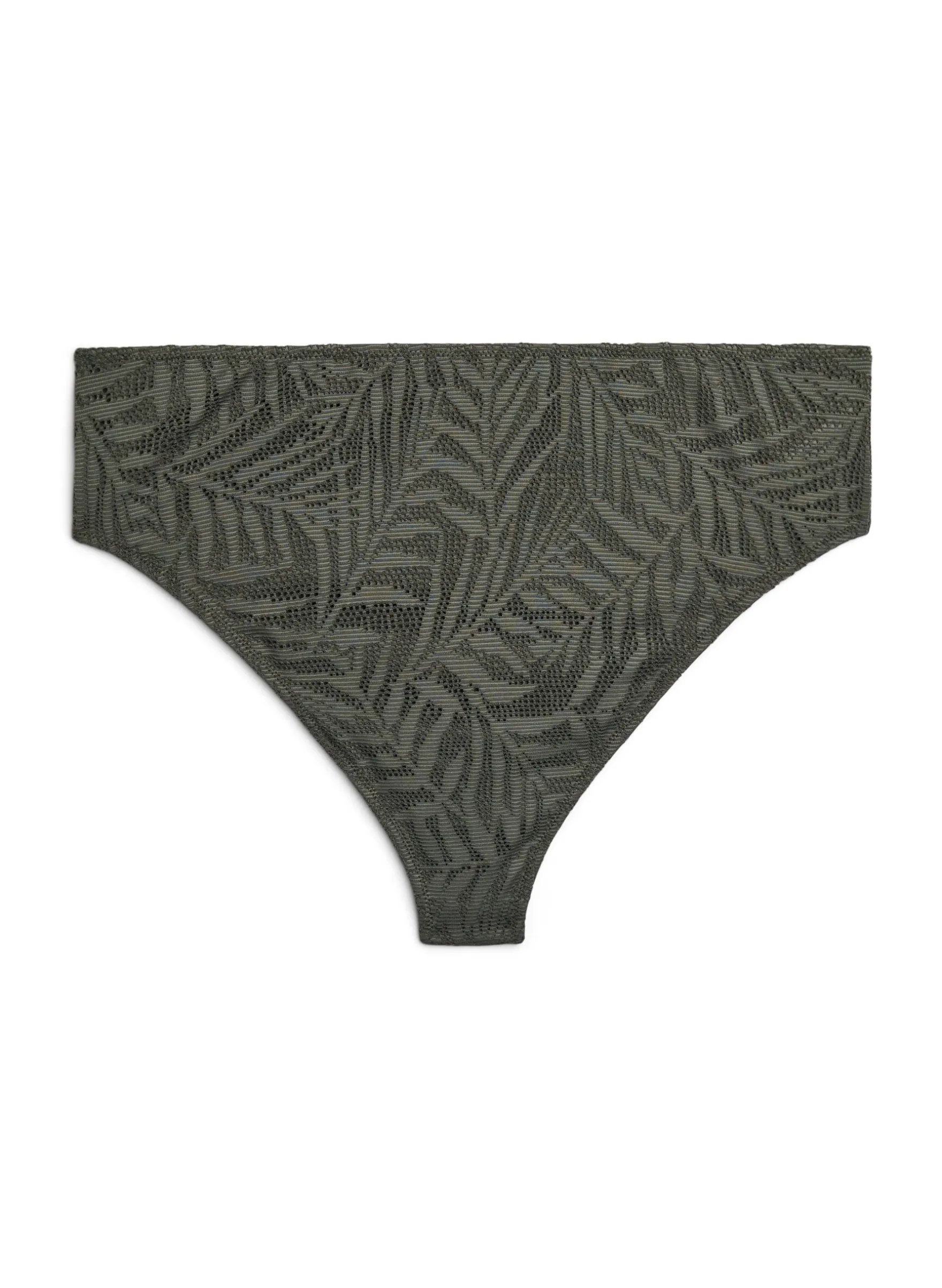 Brasilianischer Bikini-Slip aus strukturiertem Mesh