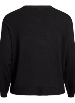 Cardigan mit perlenbestickten Schleifen und Druckknöpfen