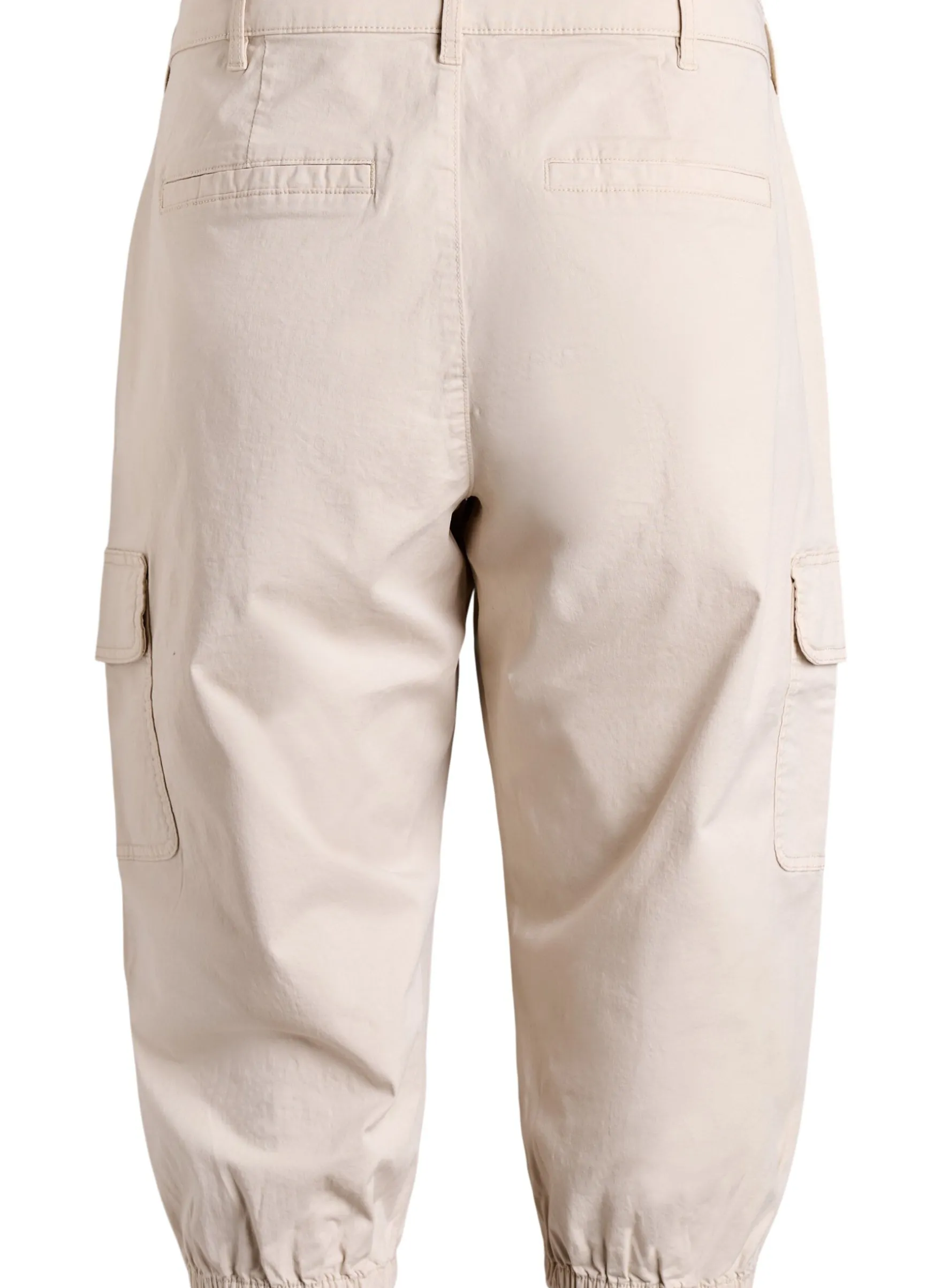 Cargo-Knickers mit hoher Taille
