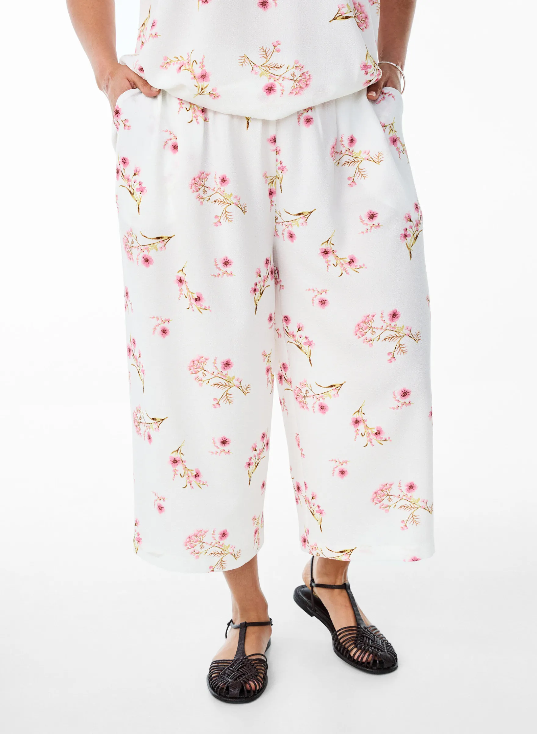 Culotte-Hose mit Print