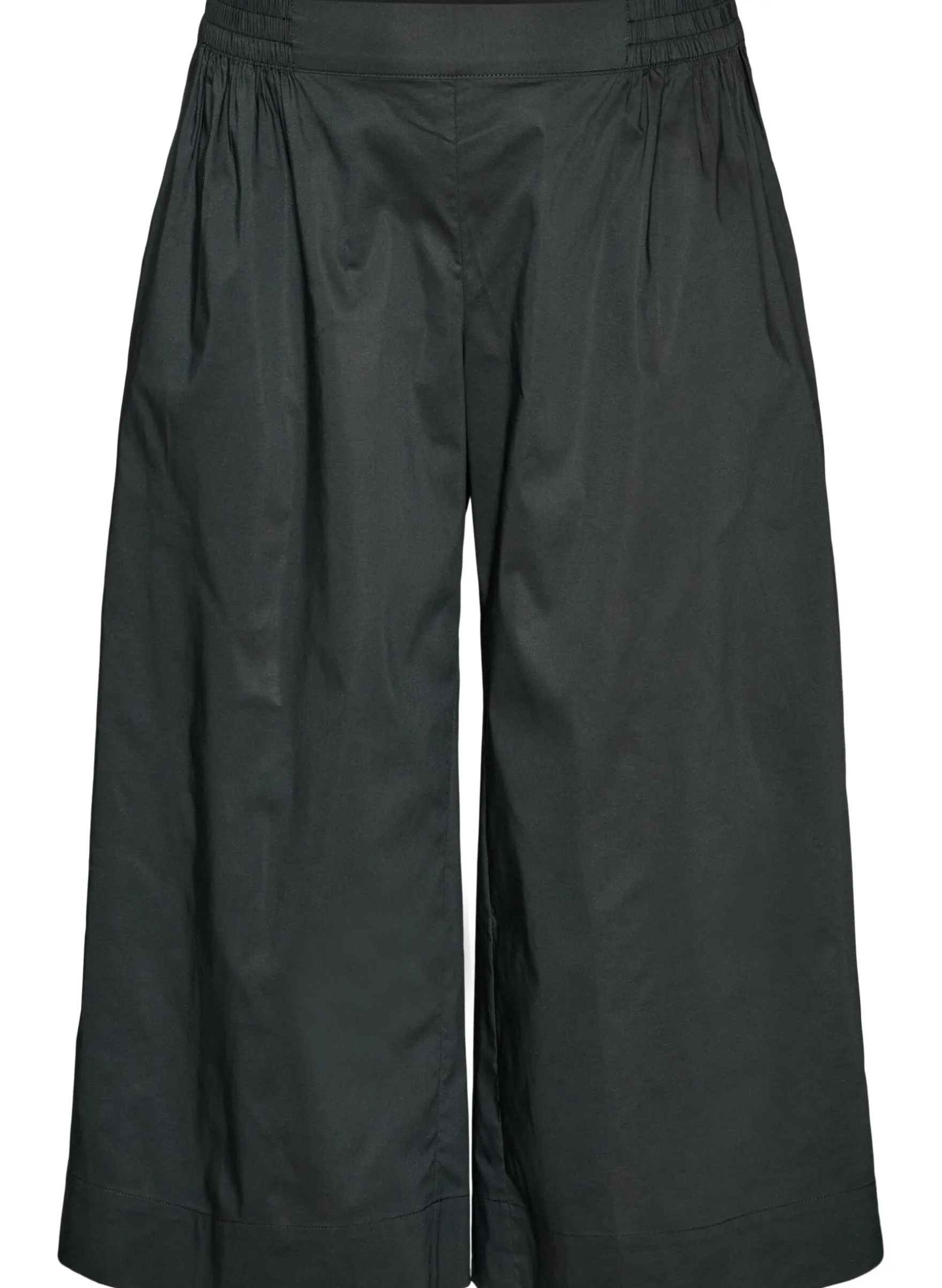 Culotte mit Gummizugbund und weiten Beinen