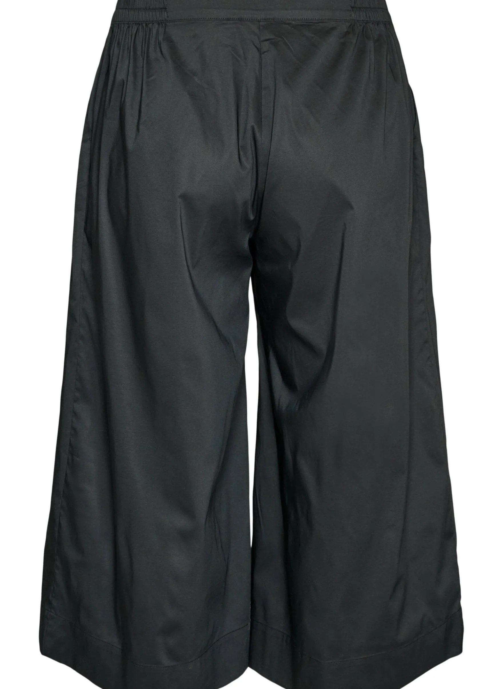 Culotte mit Gummizugbund und weiten Beinen
