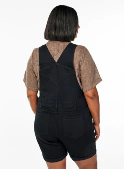 Denim Overalls Kurze Hosen