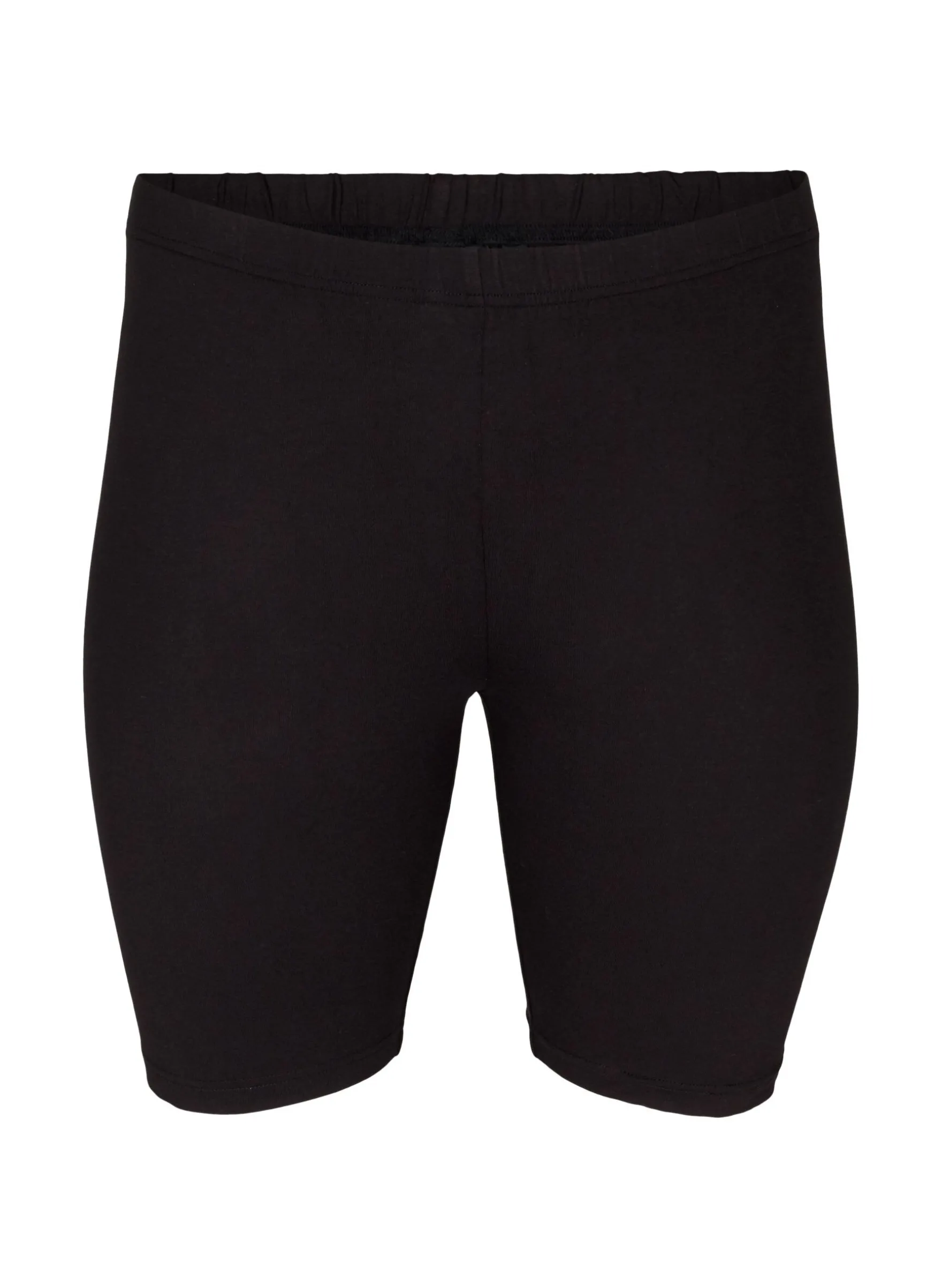Einfarbige Basic Radlershorts
