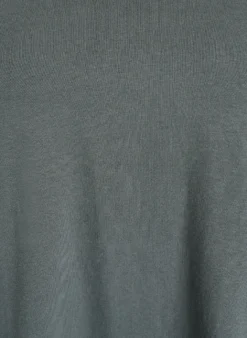 Einfarbiges Basic-T-Shirt aus Baumwolle
