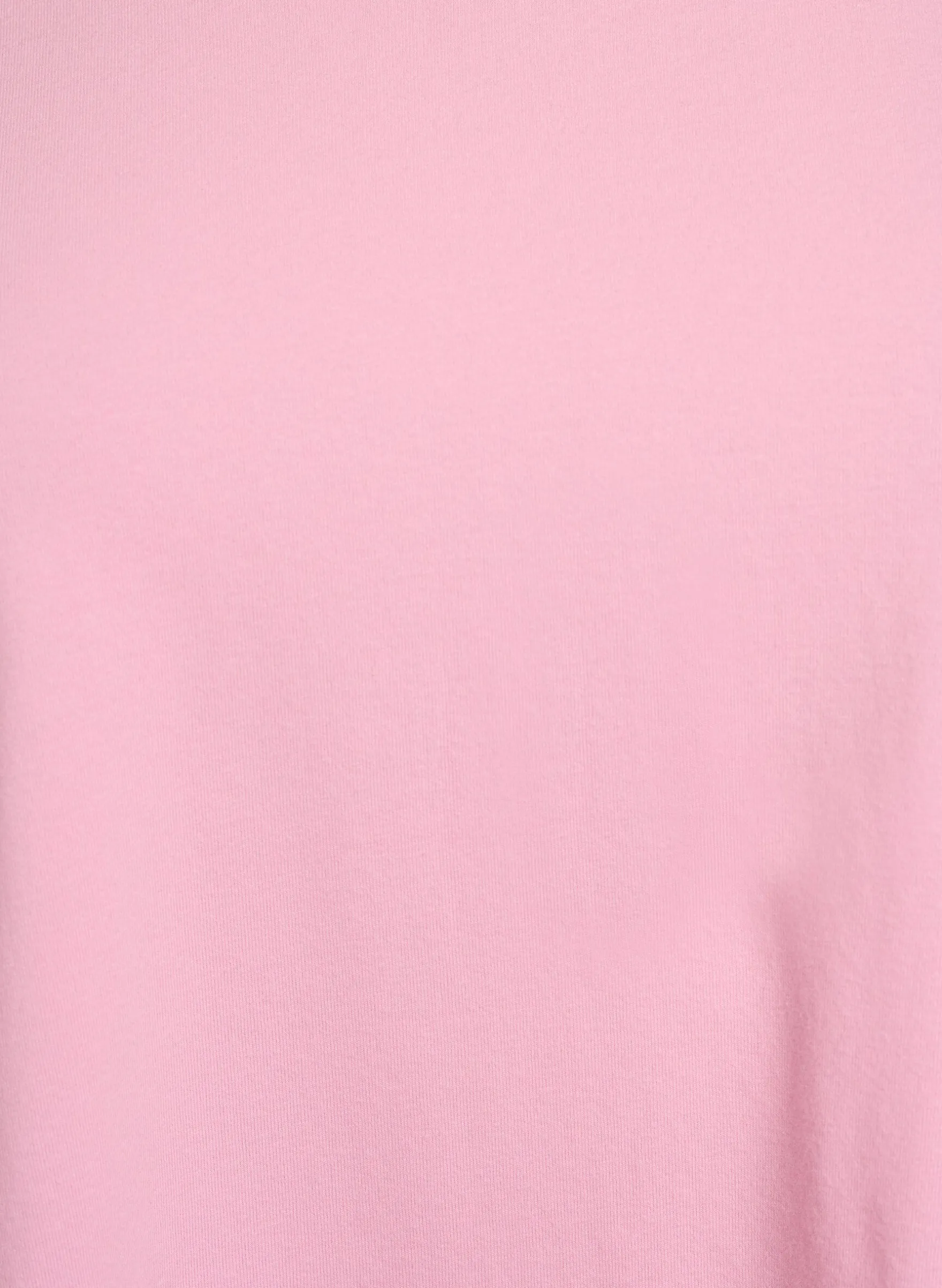 Einfarbiges Basic-T-Shirt aus Baumwolle