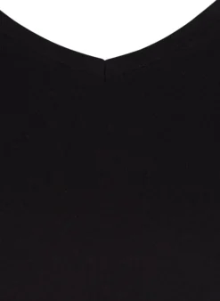 Einfarbiges basic T-Shirt aus Baumwolle