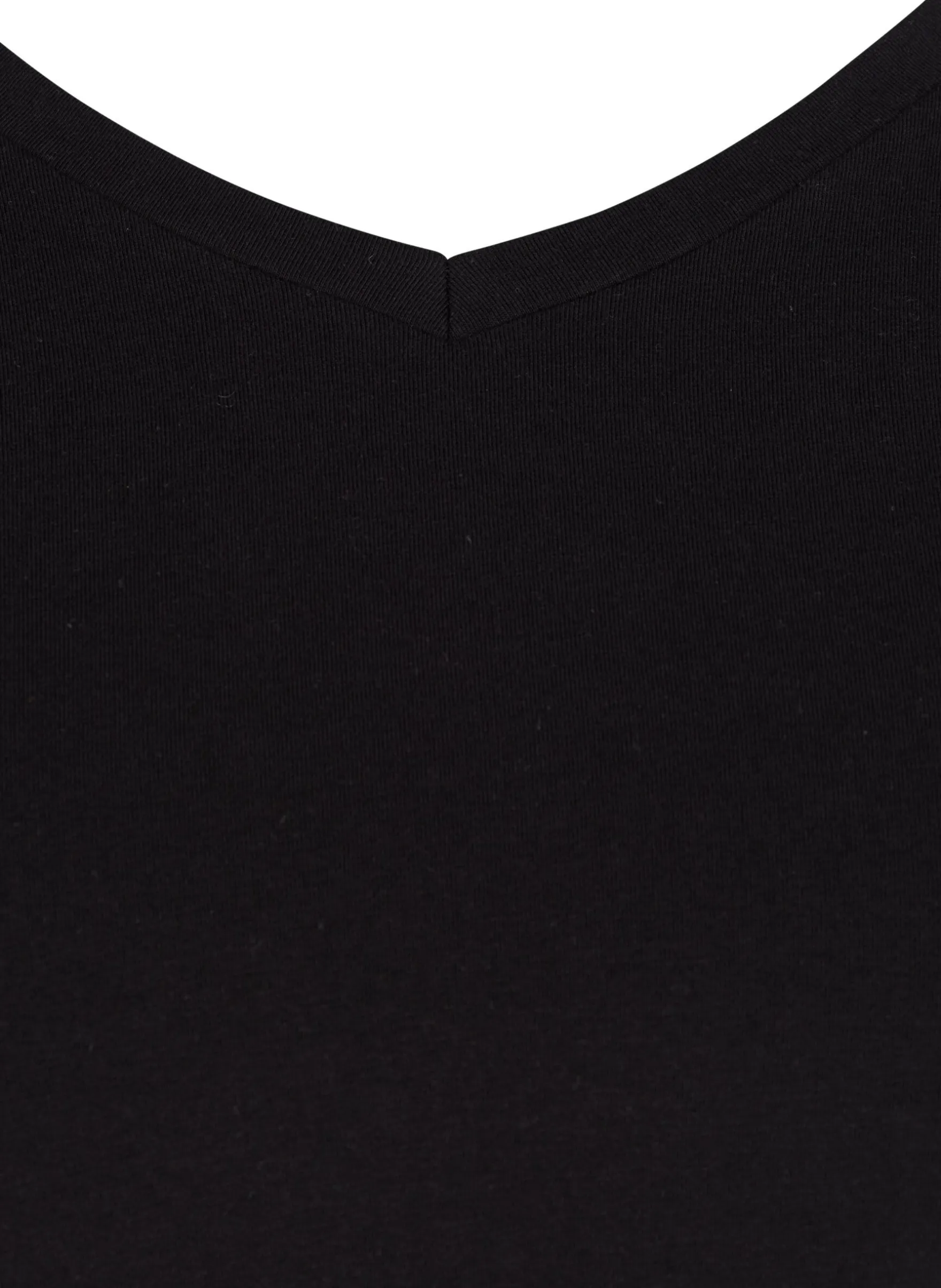 Einfarbiges basic T-Shirt aus Baumwolle