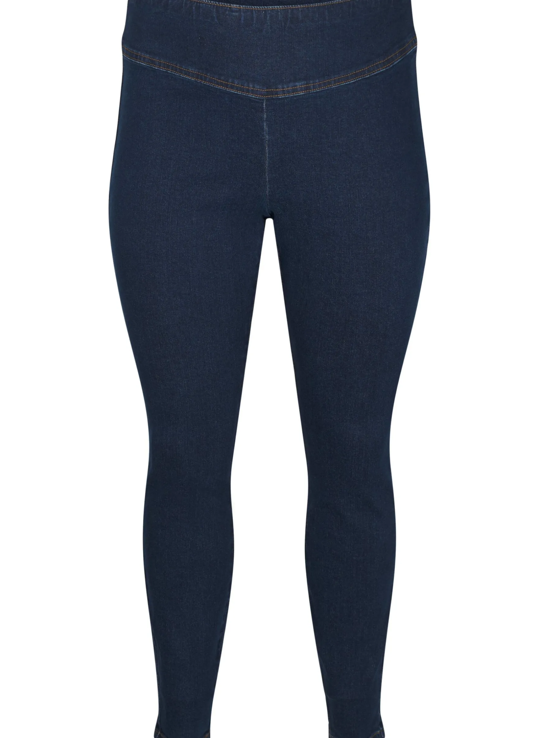 Elastische Jeggings mit hoher Taille
