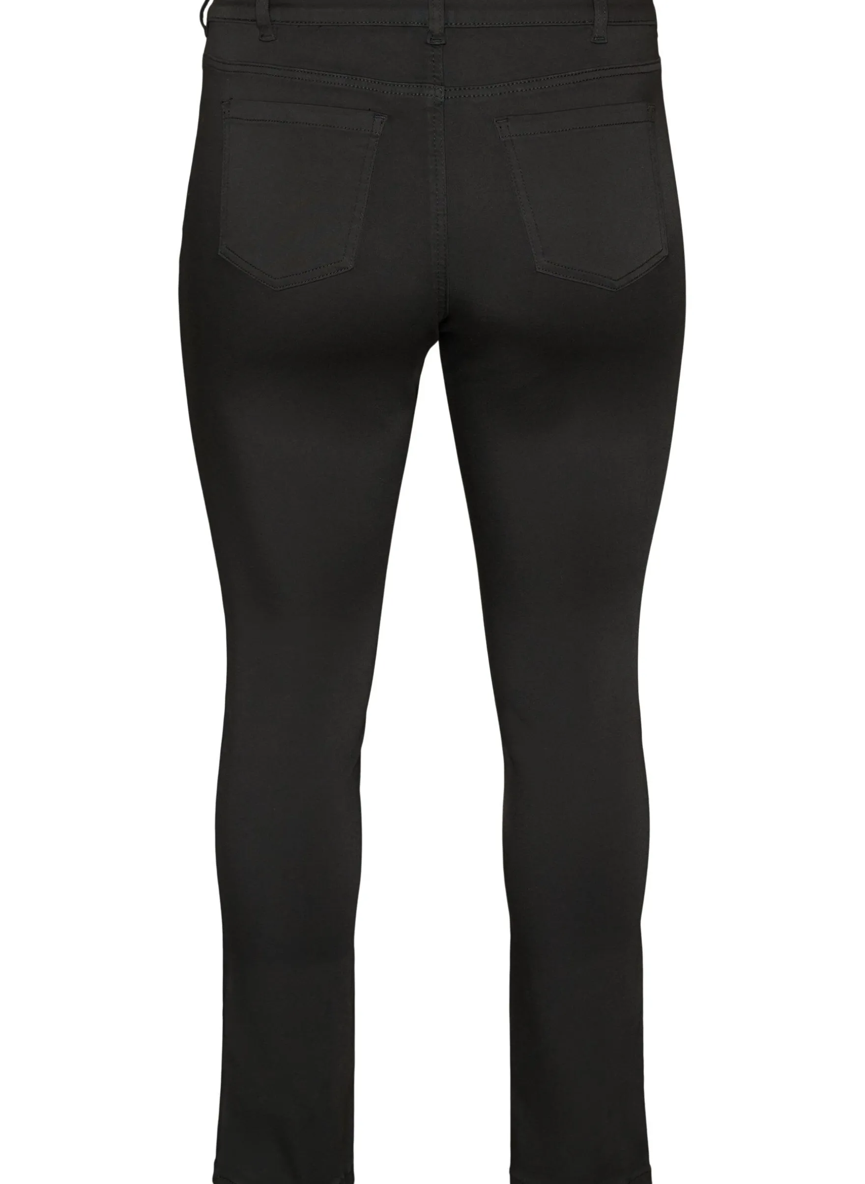 Emily Stay Black Jeans mit normaler Taille
