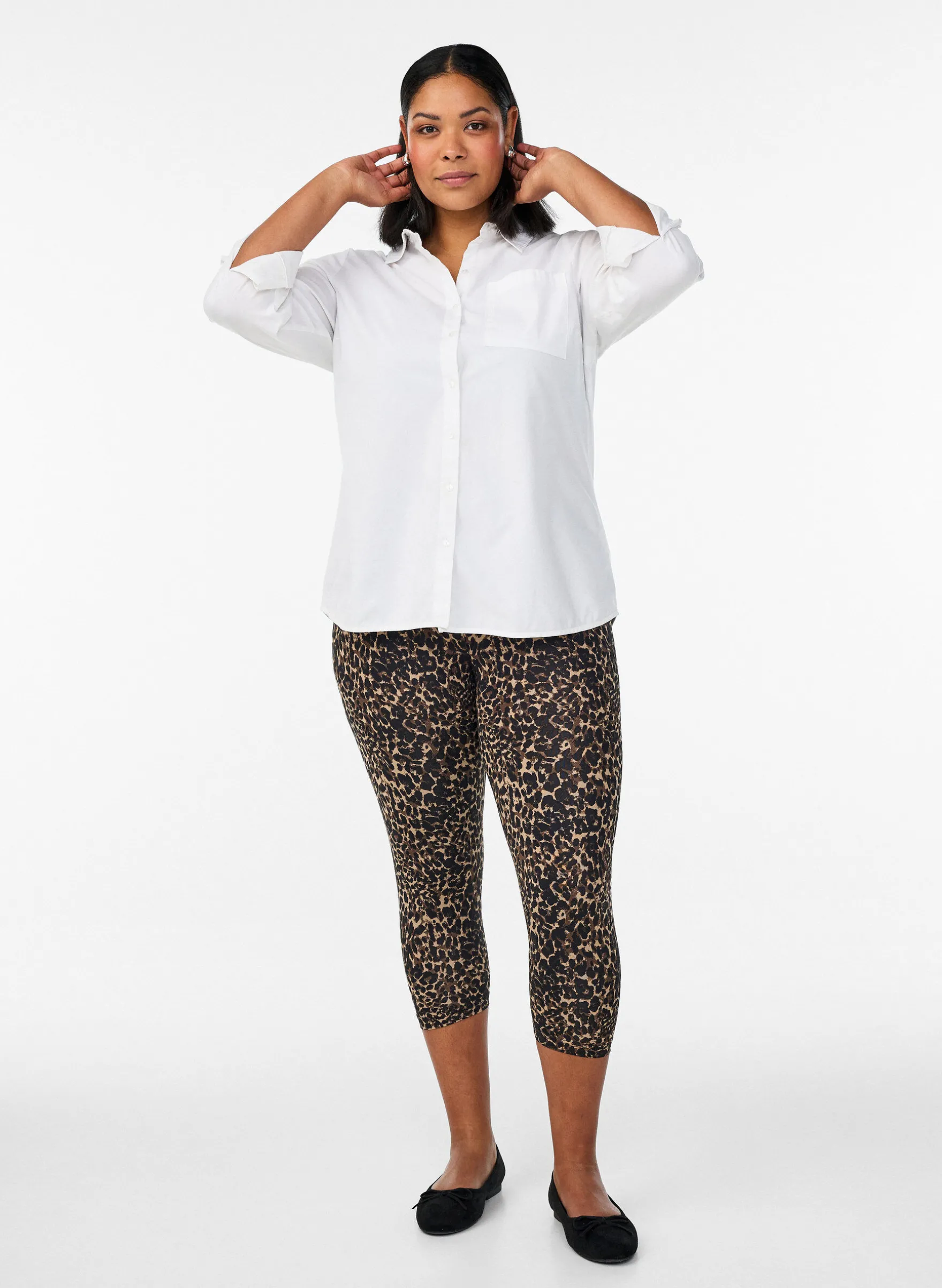 2er-Pack 3/4-Leggings
