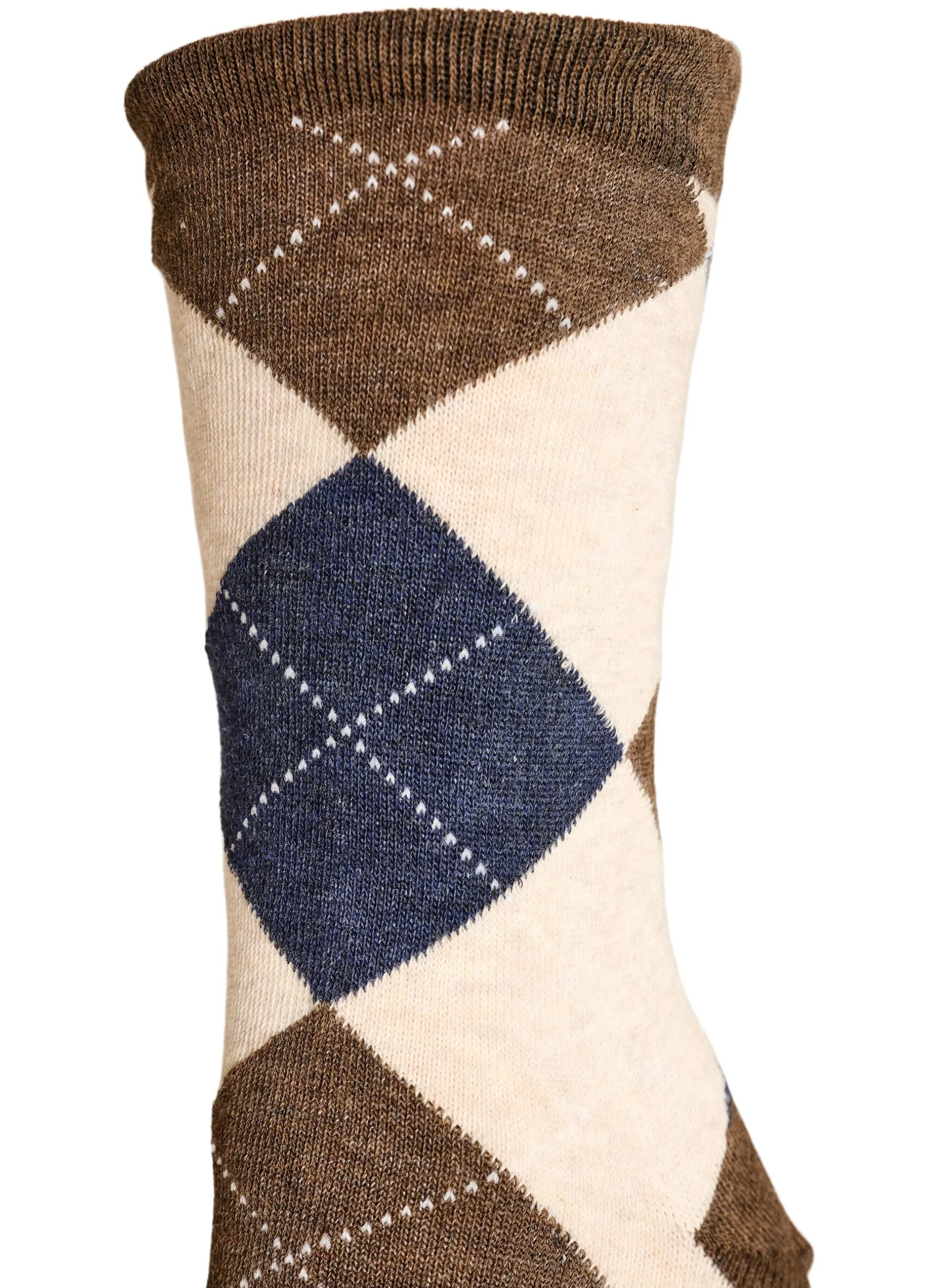 2er-Pack Socken mit Harlekinmuster