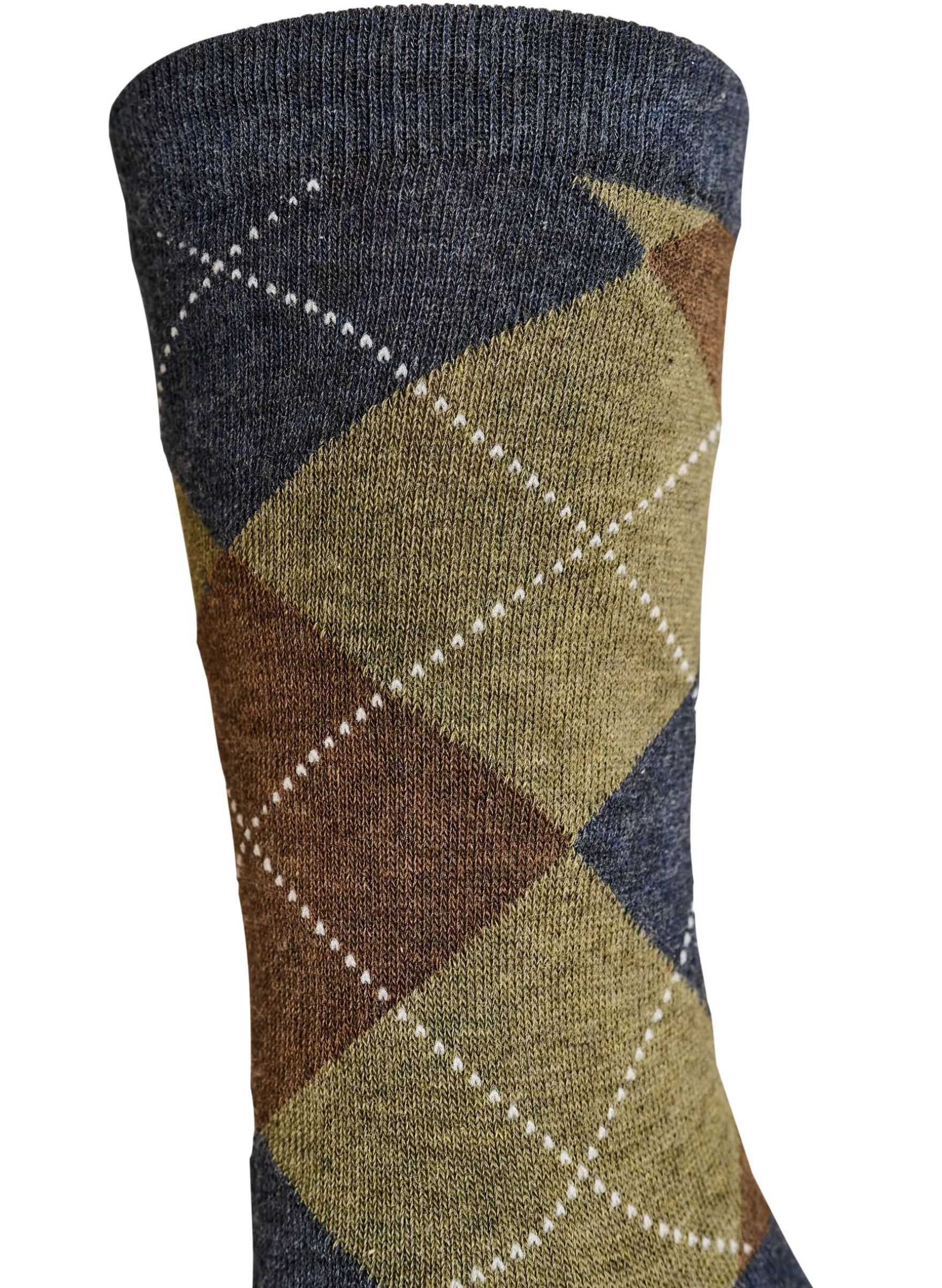 2er-Pack Socken mit Harlekinmuster