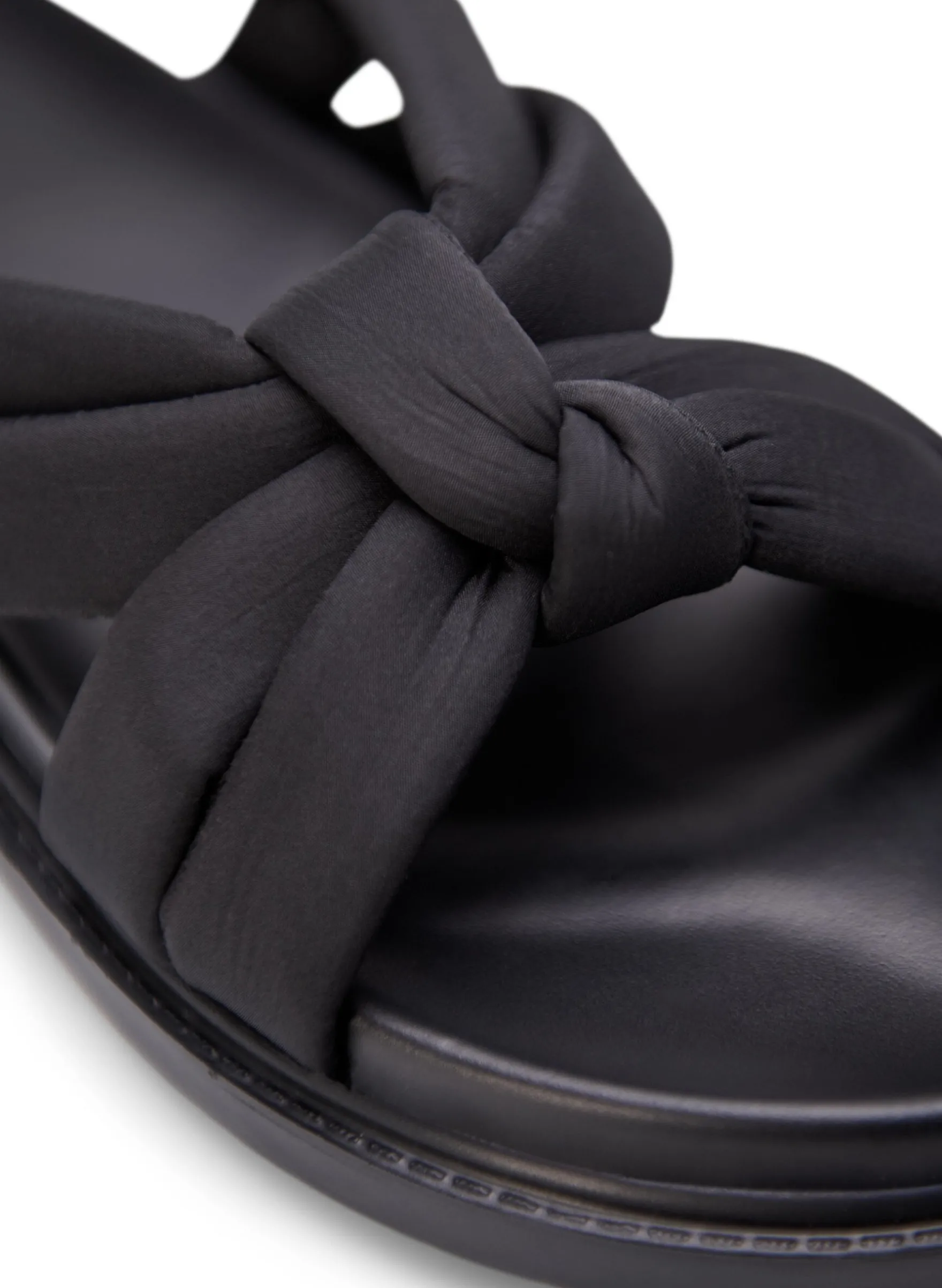 Extra Weite - Extra-Weite - Sandale mit Knotendetail