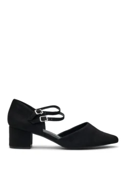 Extra Weite - Pumps mit doppelten Riemen