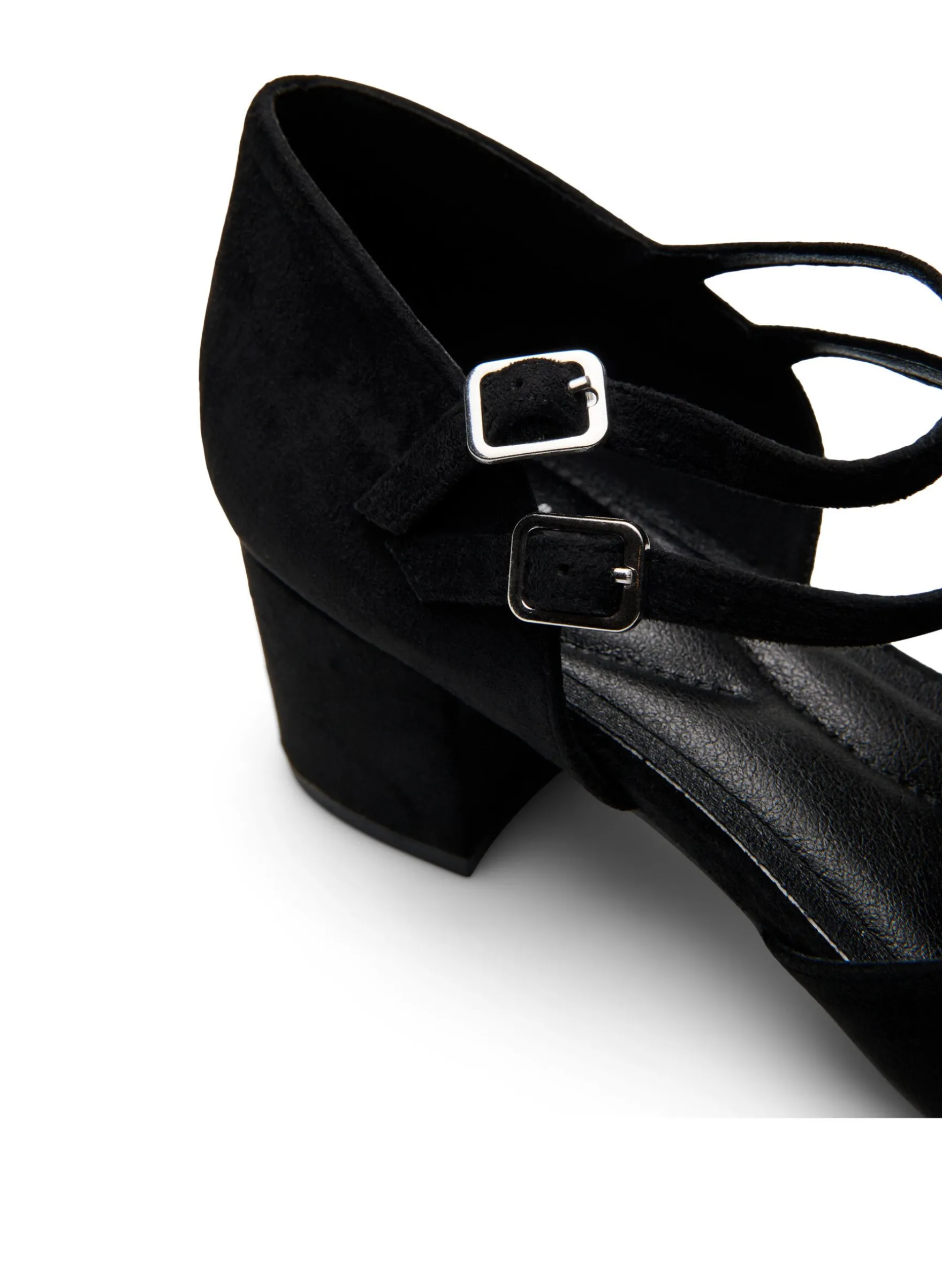 Extra Weite - Pumps mit doppelten Riemen