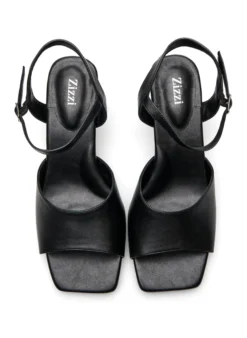 Extra Weite - Pumps mit offener Spitze und eckiger Zehenform