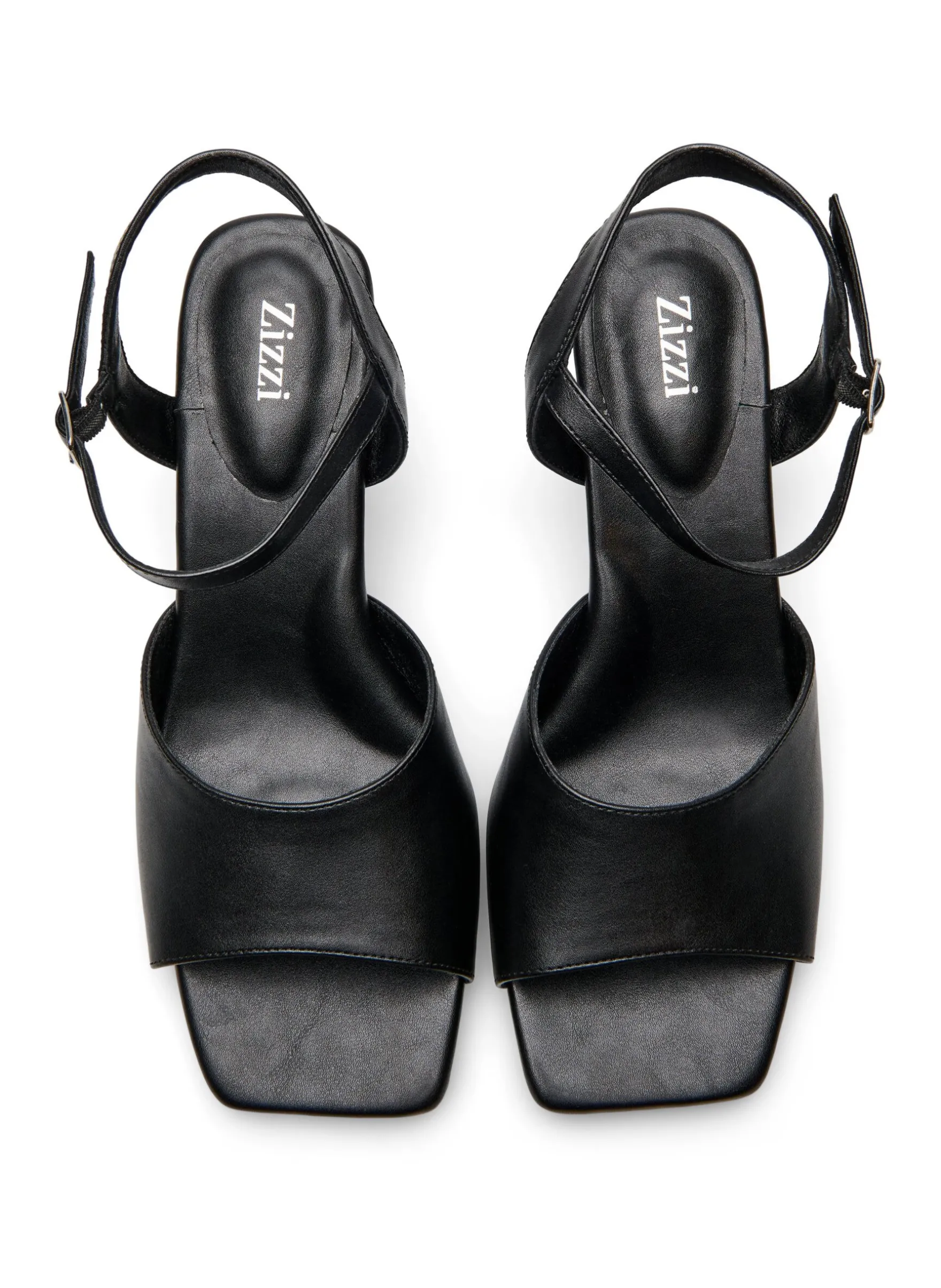 Extra Weite - Pumps mit offener Spitze und eckiger Zehenform