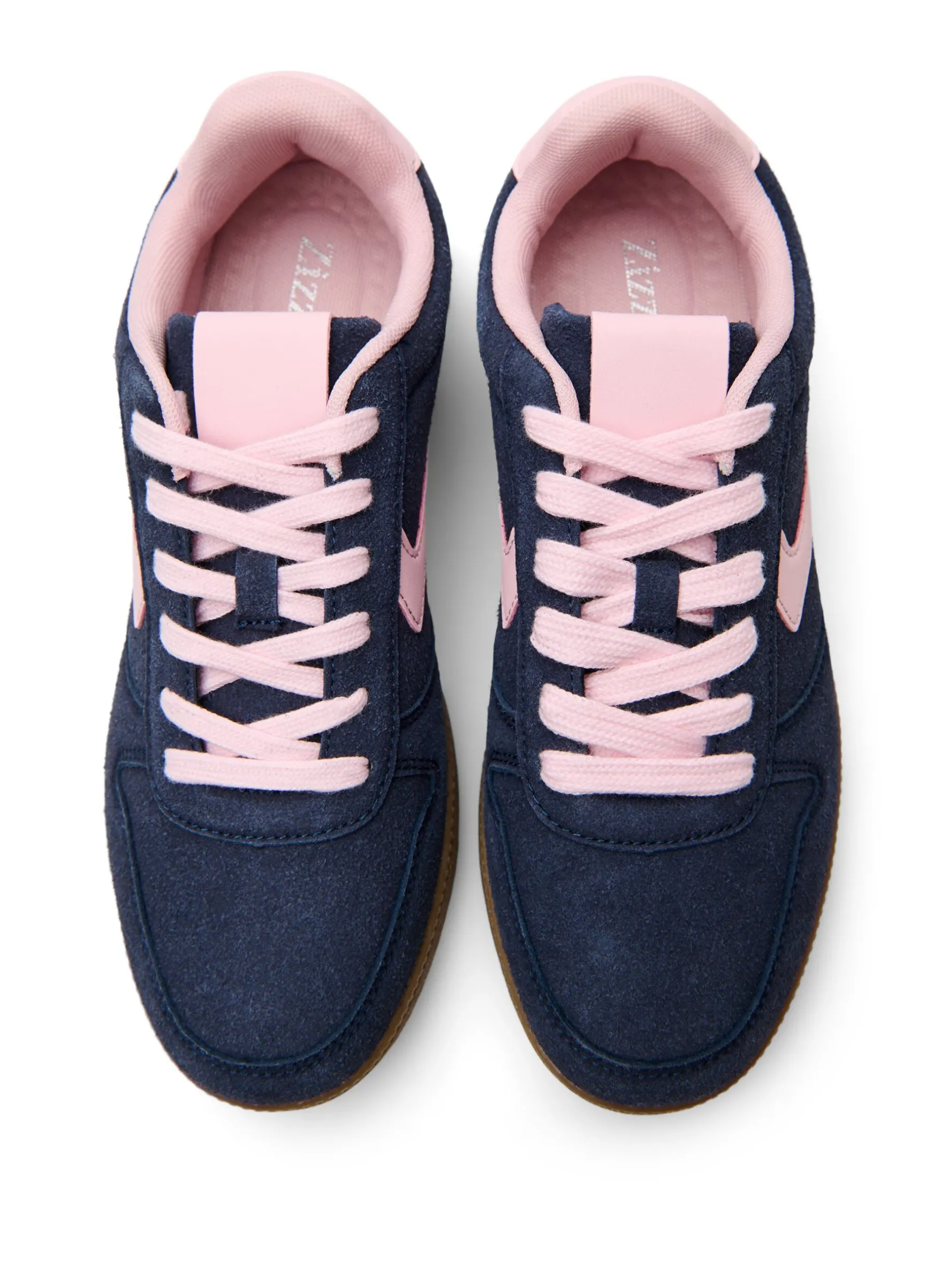 Extra Weite - Sneaker aus Wildlederimitat