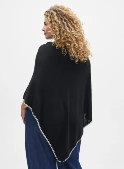 Feinstrickponcho