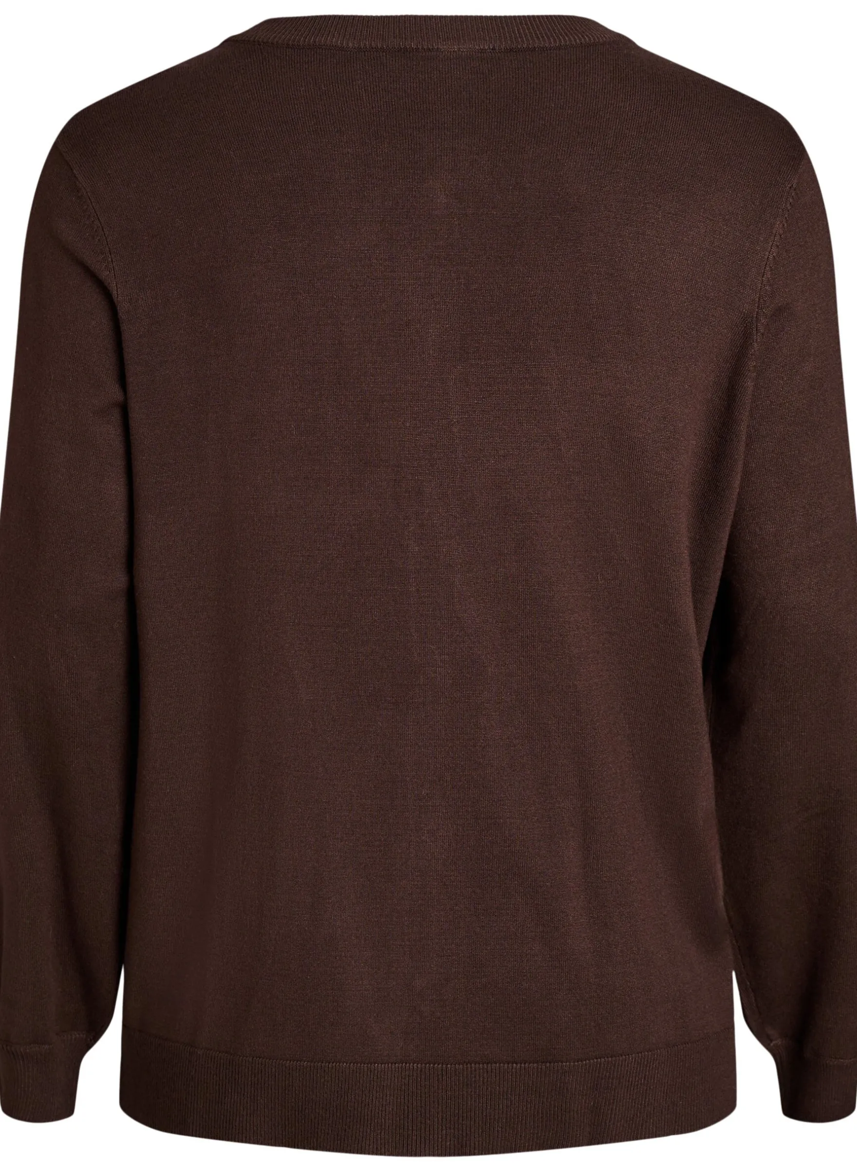 Feinstrick-Strickjacke mit Kugelknöpfen