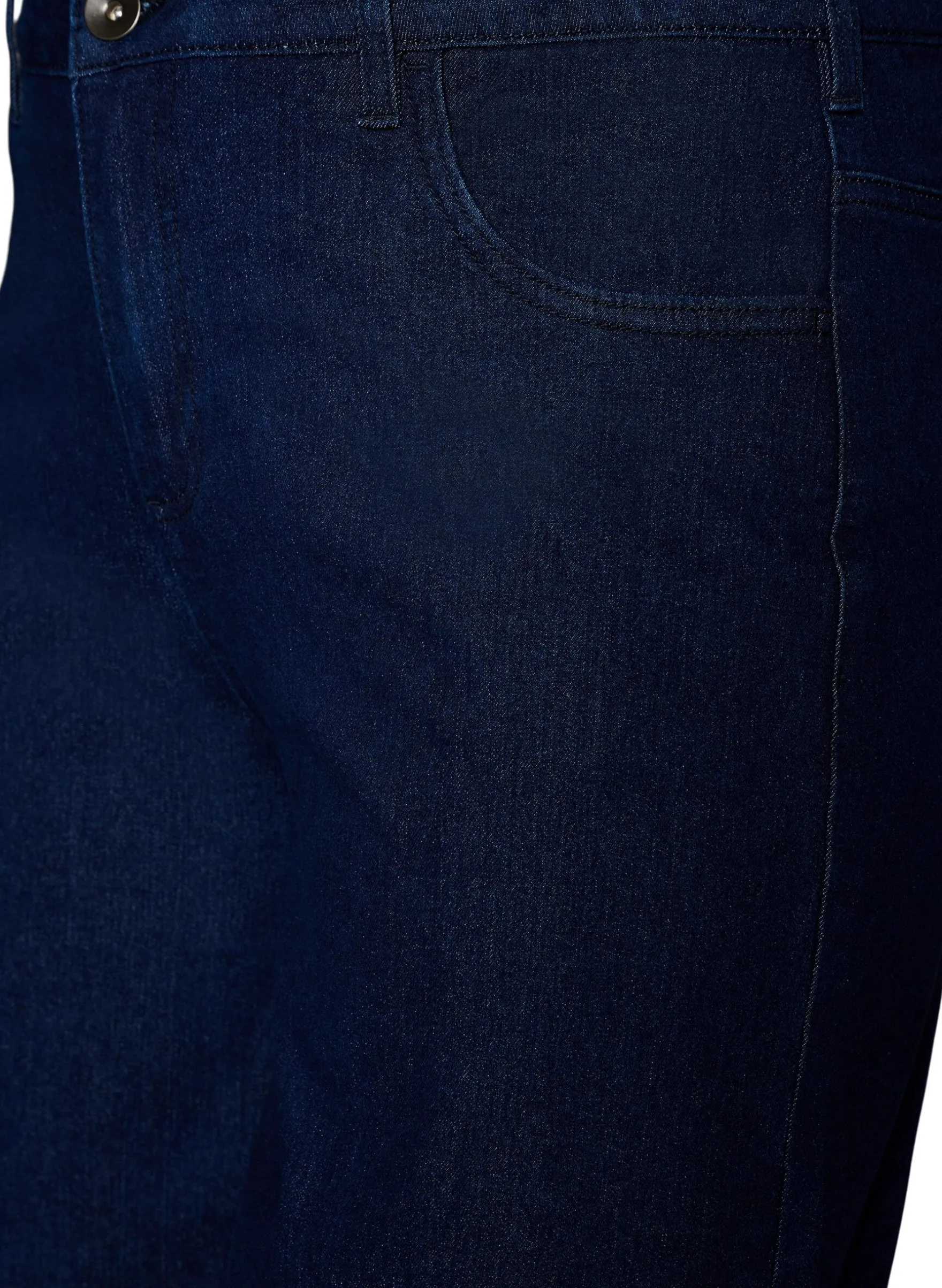 FLASH - Locker sitzende Jeansshorts mit hoher Taille