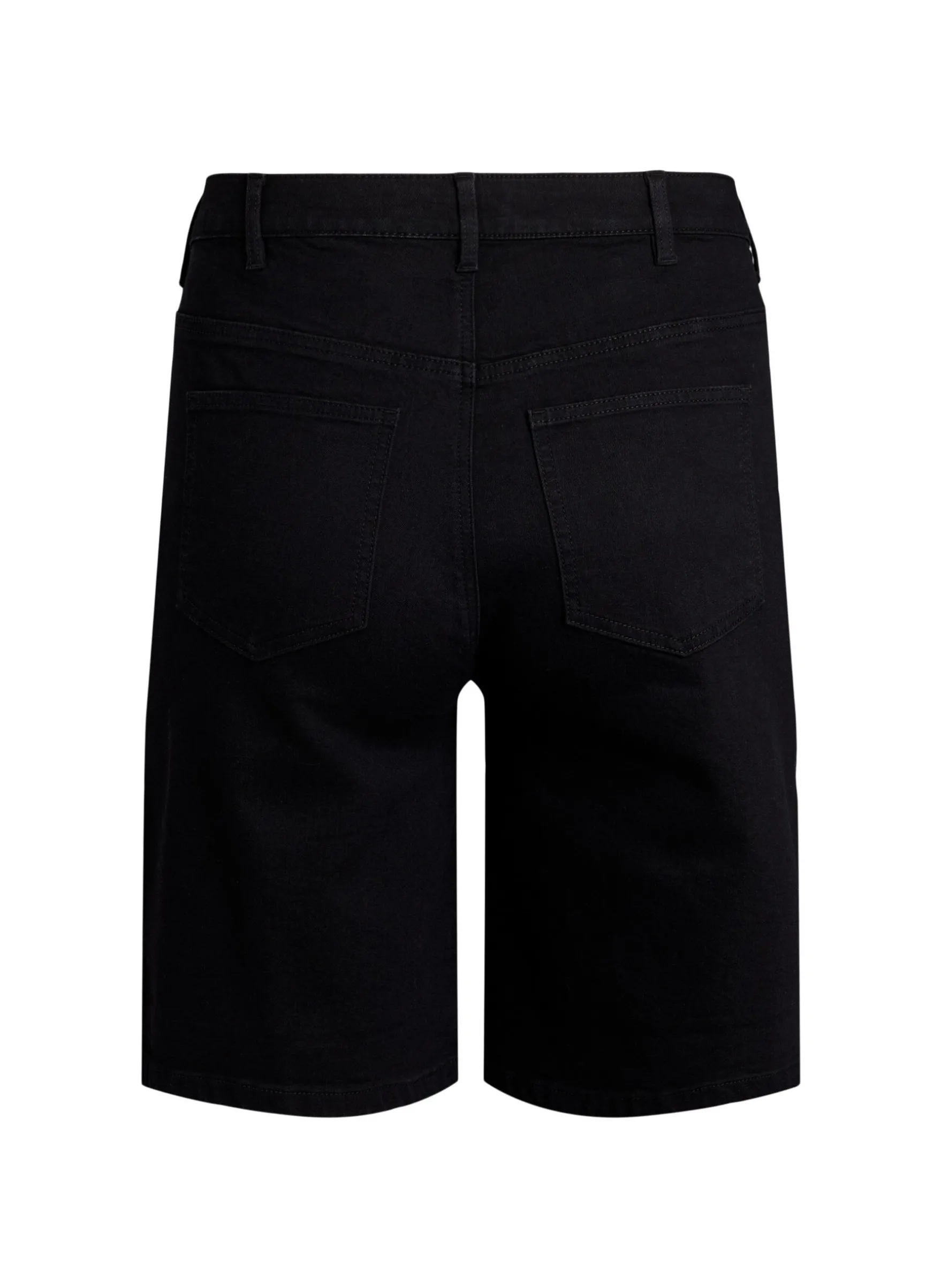 FLASH - Locker sitzende Jeansshorts mit hoher Taille