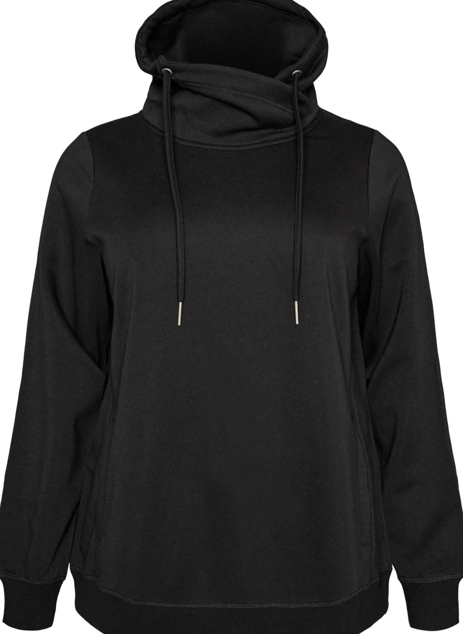 FLASH - Sweatshirt mit Stehkragen und Taschen