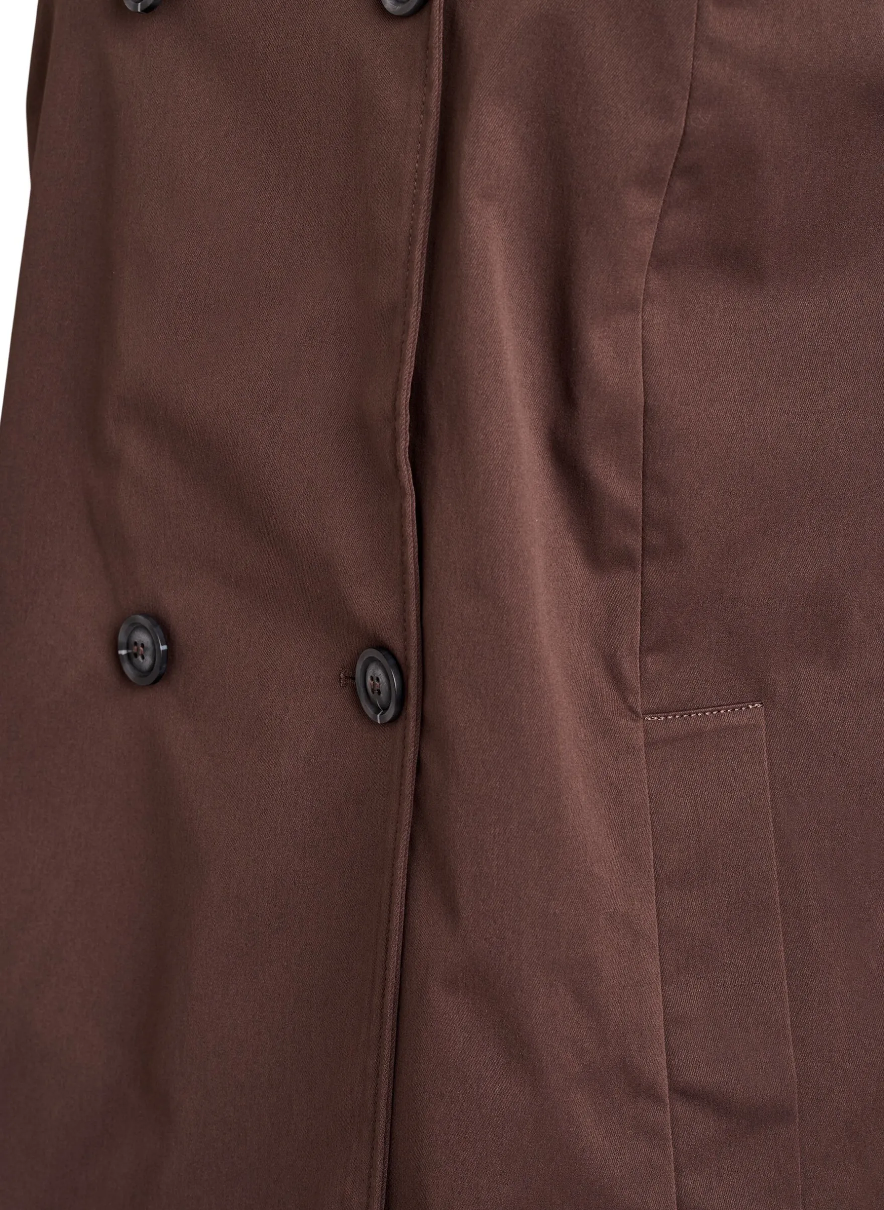 Frühlingsjacke aus wasserabweisendem Material mit A-Linie